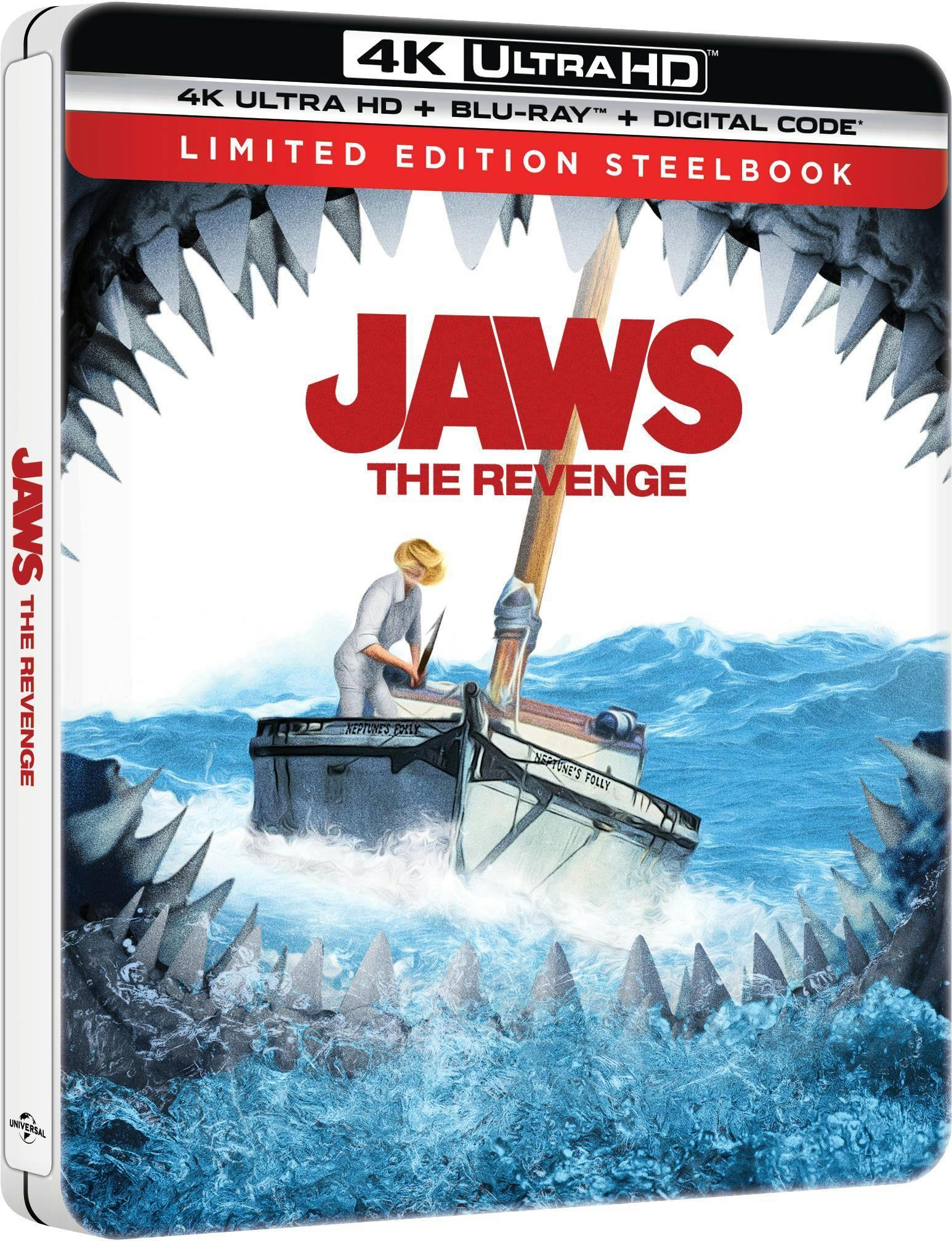 Jaws: The Revenge Limited Edition 4K Steelbook (4K UHD + Blu-ray + Digital Code) [UHD] - Image 2