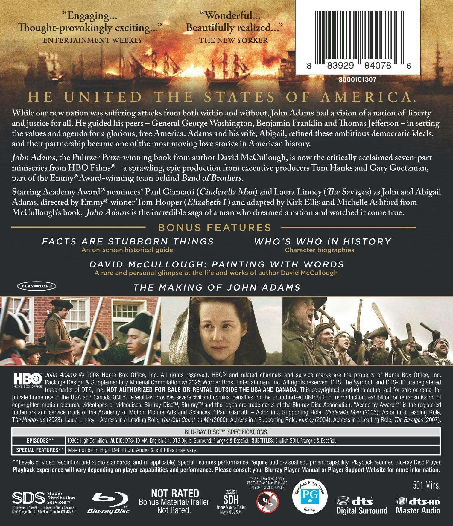 John Adams: Complete Series [Blu-ray] - Image 3