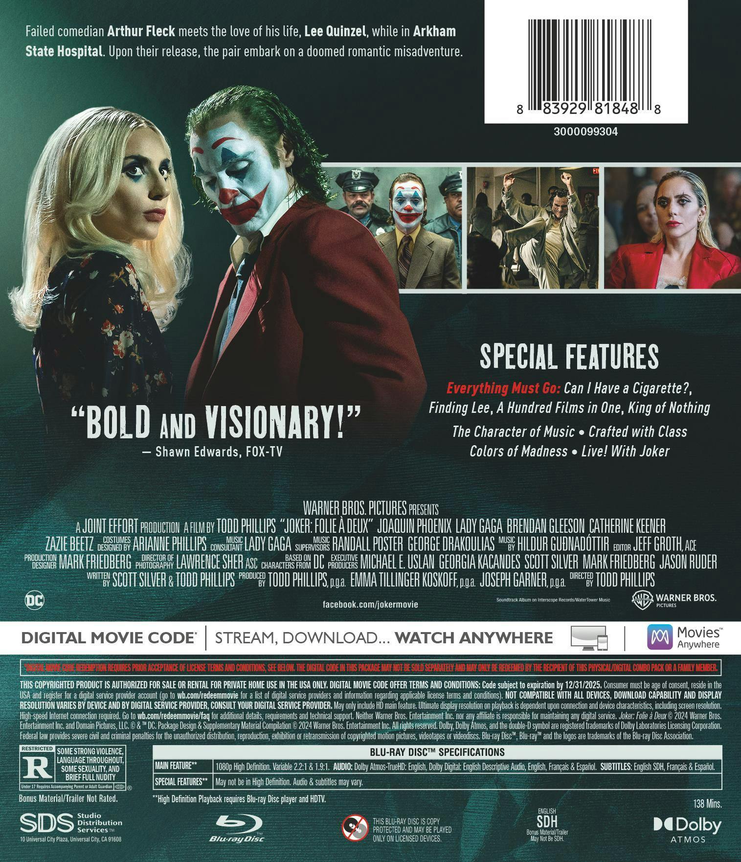 Joker: Folie A Deux [DVD] - Image 3