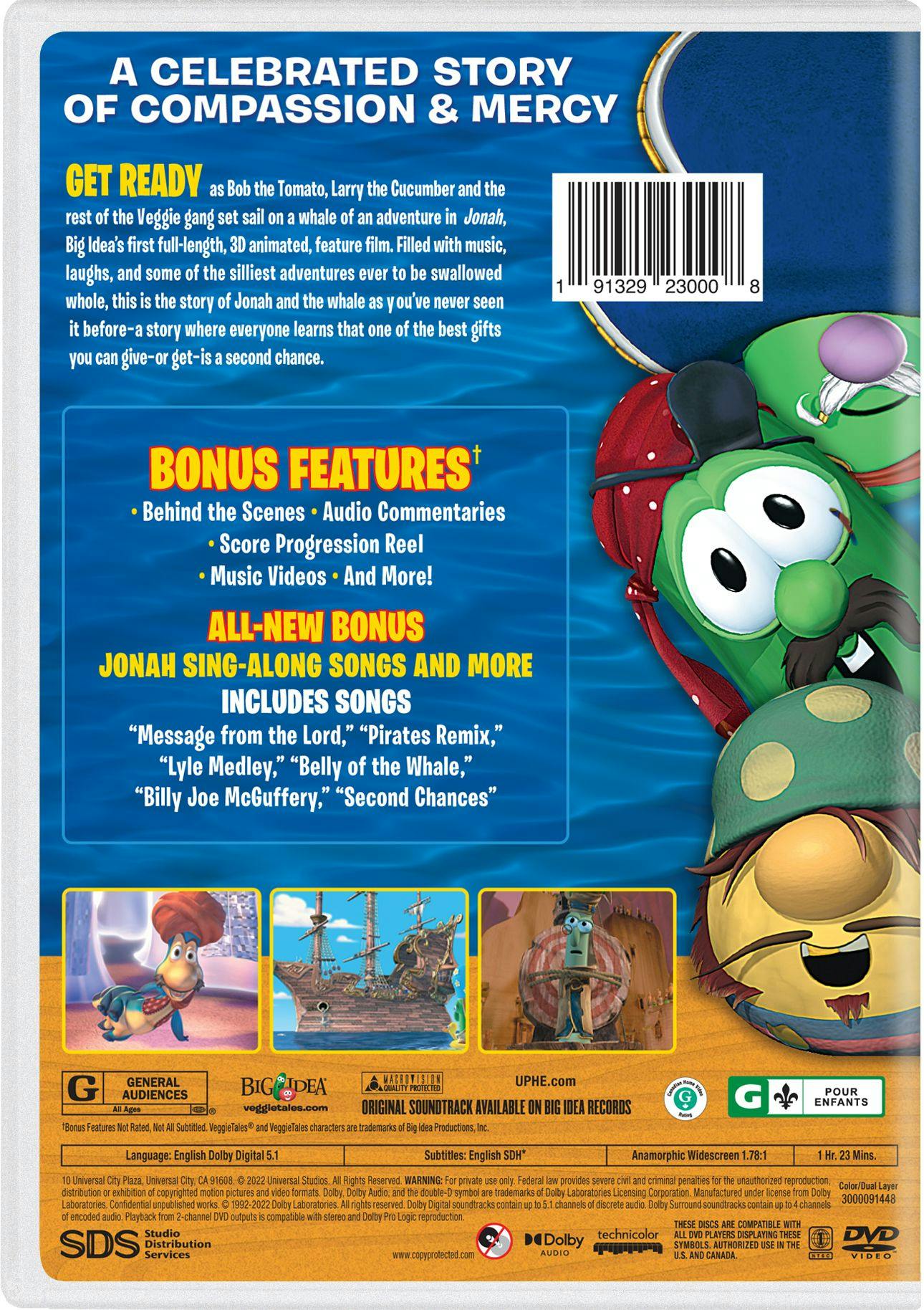 Jonah: A VeggieTales Movie (20th Anniversary Edition) [DVD] - Image 3