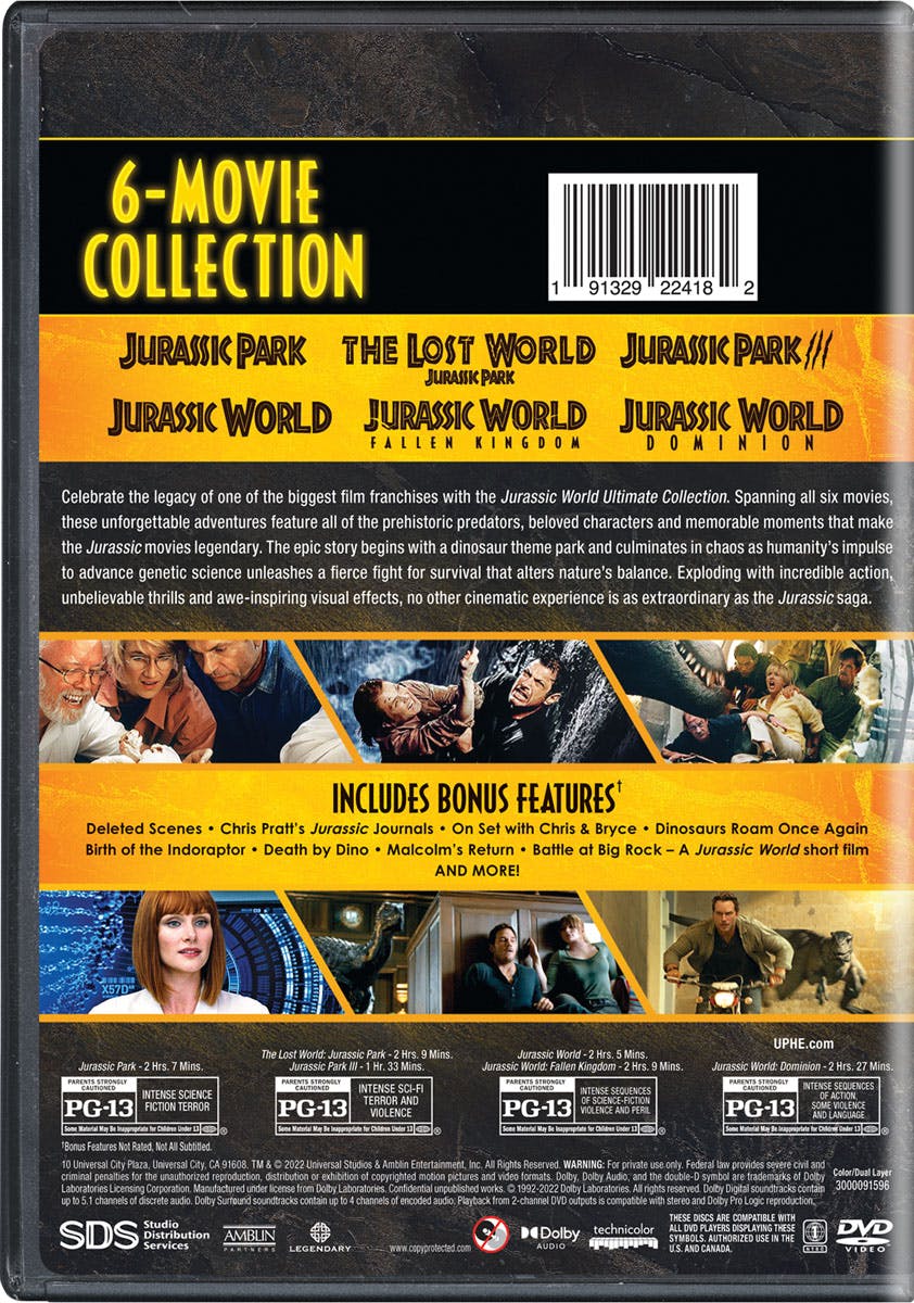 Jurassic World: Ultimate Collection (Box Set) [DVD] - Image 3