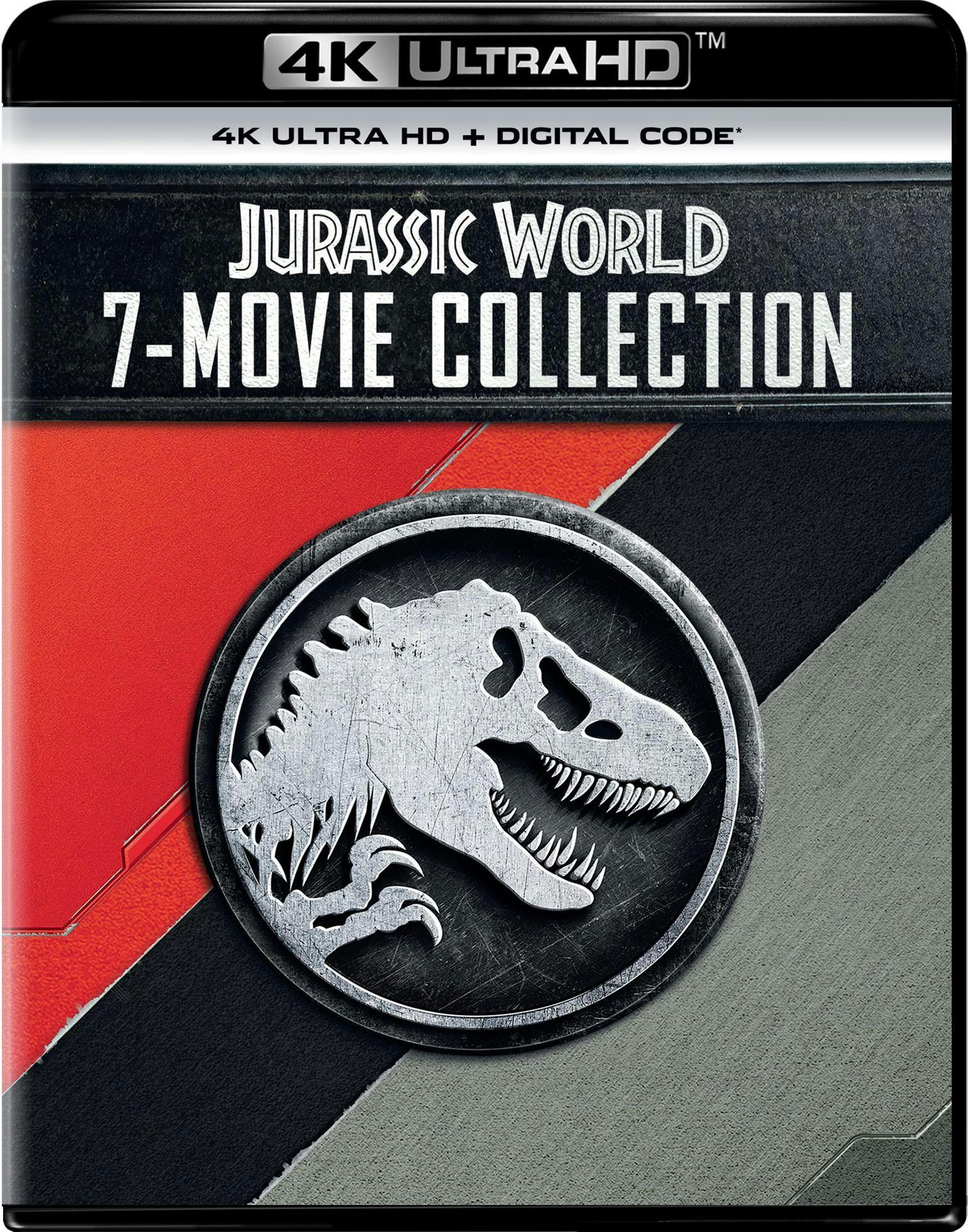 Jurassic World 7-Movie Collection - 4K Ultra HD + Digital (4K Ultra HD + Digital) [UHD]