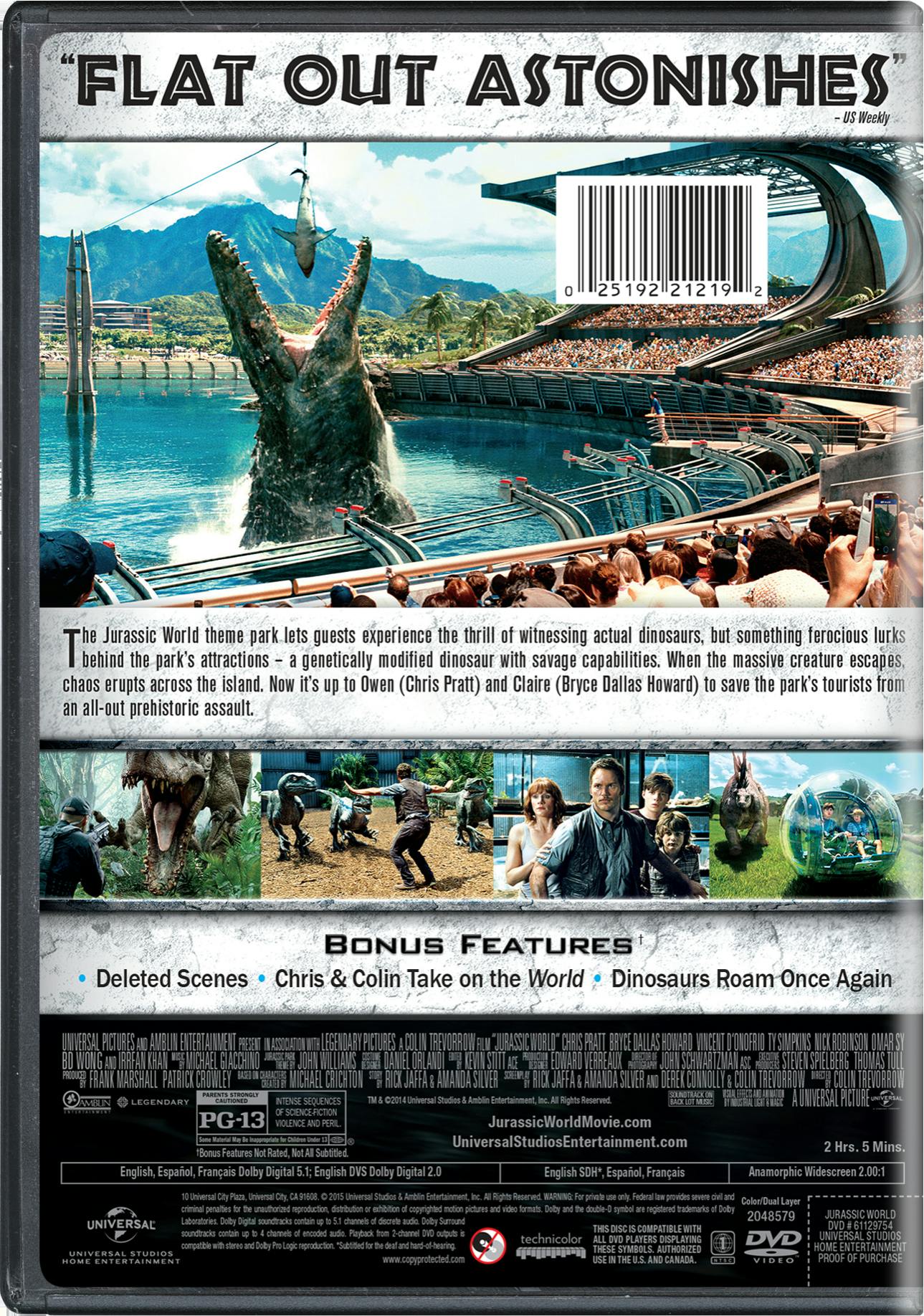 Jurassic World [DVD] - Image 2