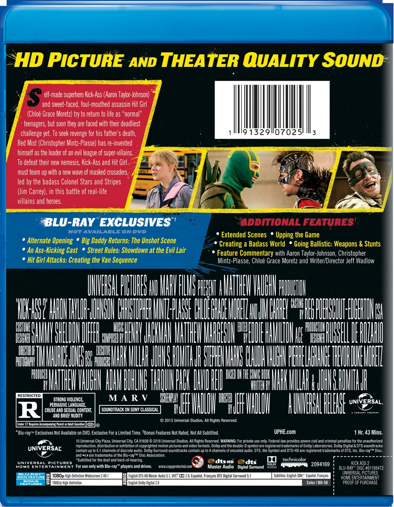 Kick-Ass 2 [Blu-ray] - Image 2