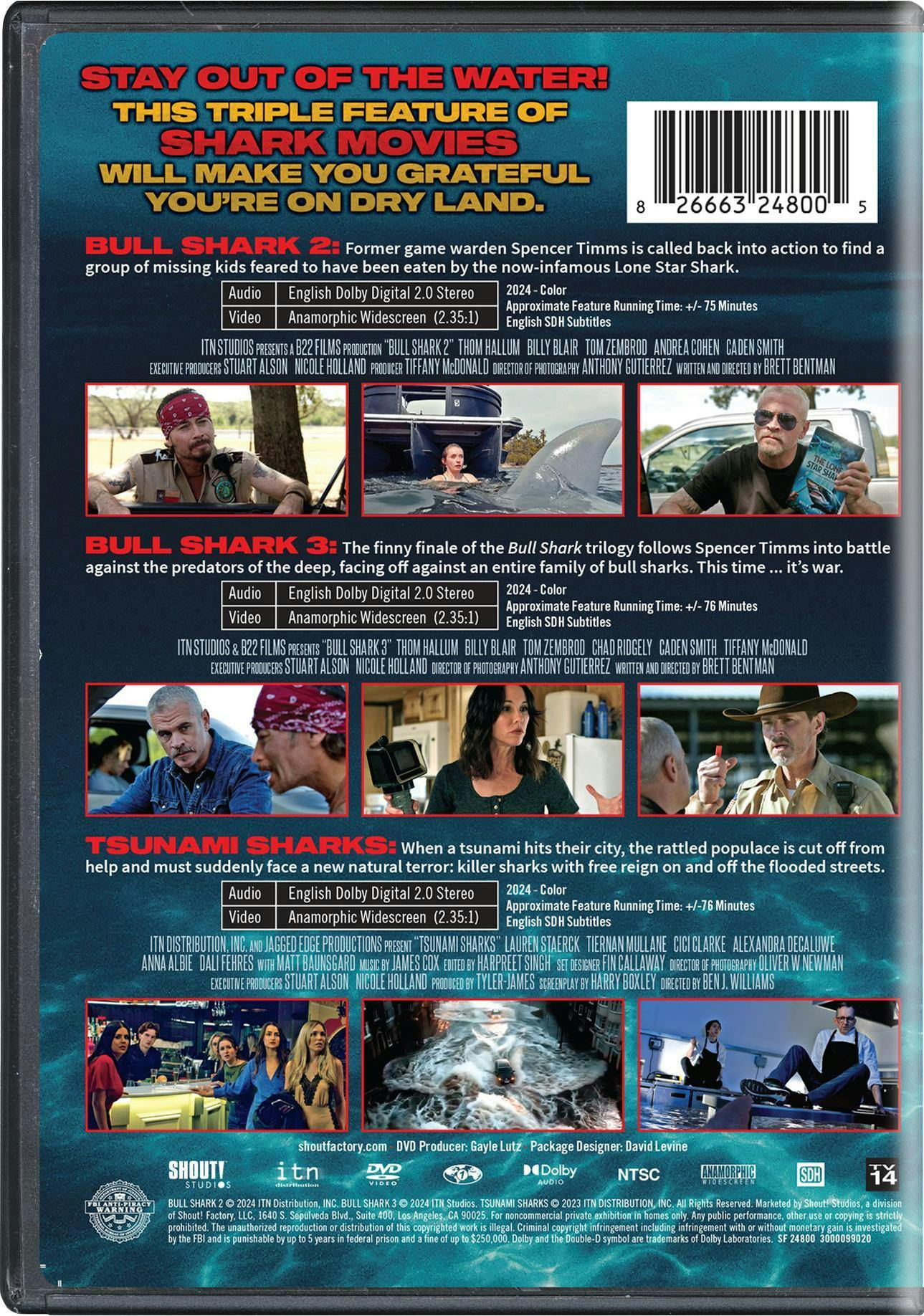 Killer Shark Three Movie Collection [DVD] - Image 3