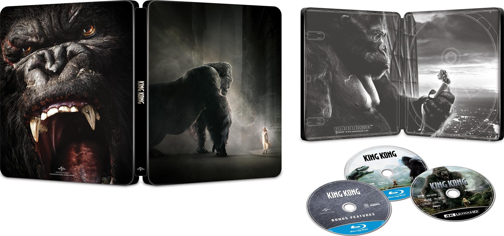 King Kong (4K Ultra HD + Blu-ray (Steelbook)) [UHD] - Image 3