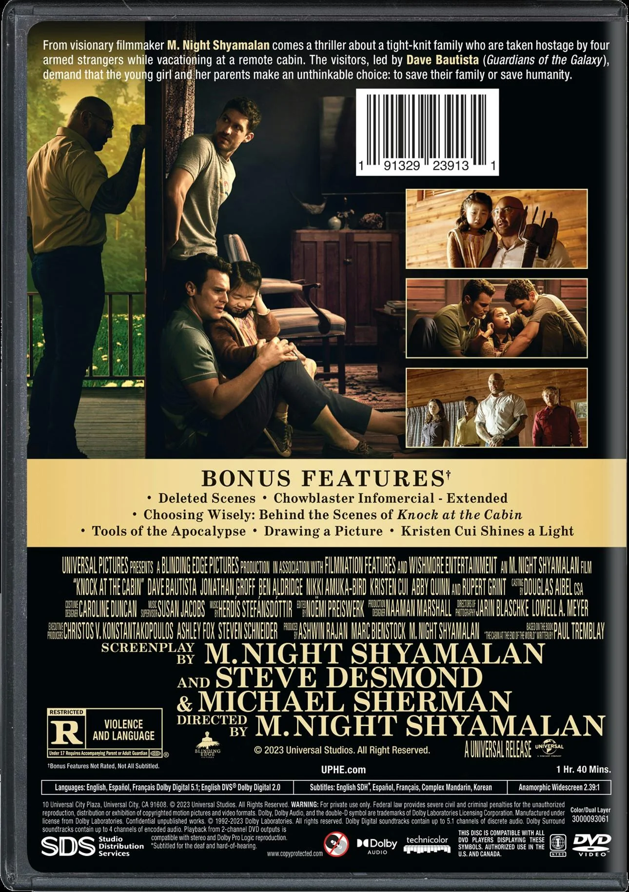 Knock at the Cabin [DVD] - Image 3