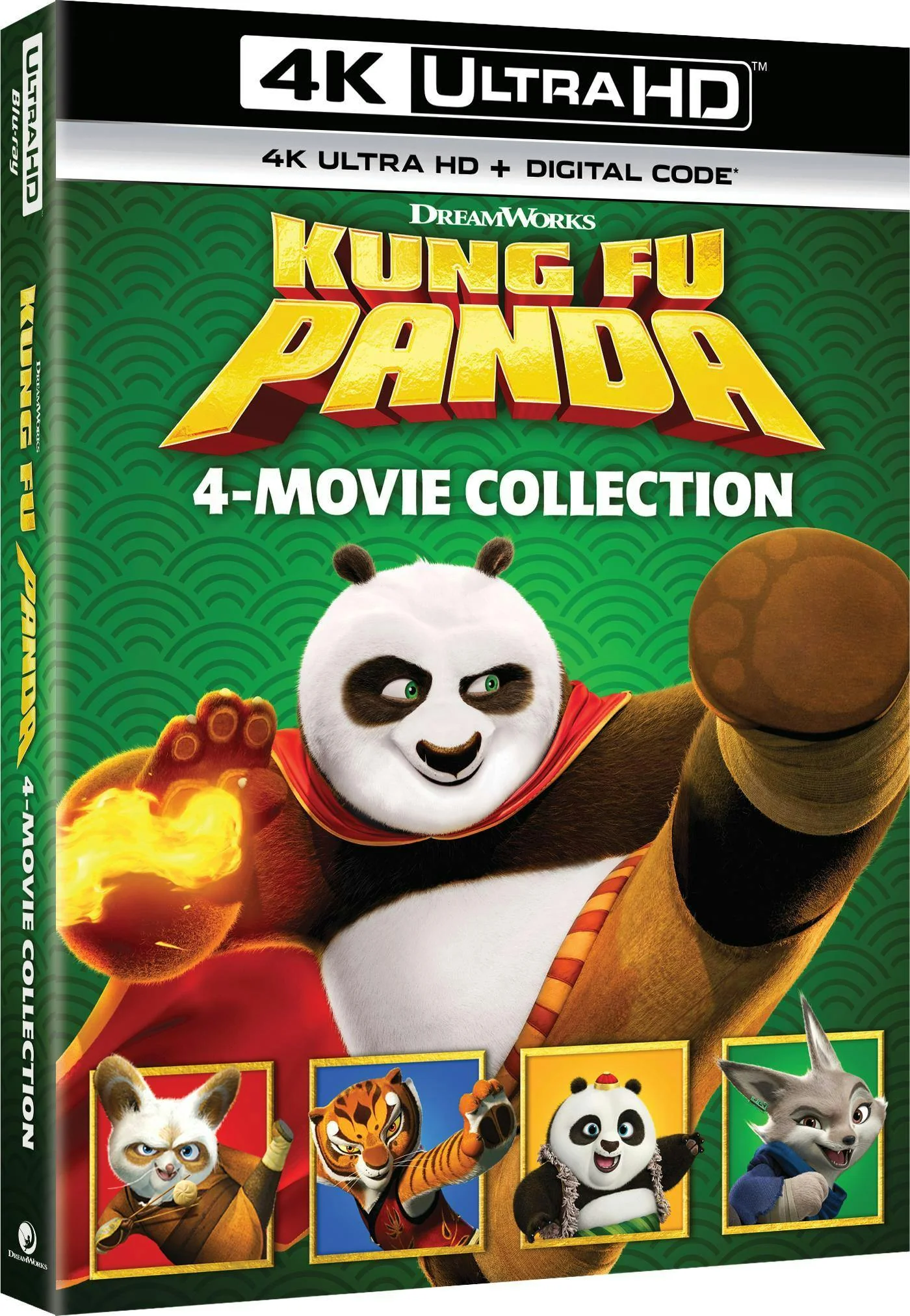 Kung Fu Panda 4-Movie Collection (4K Ultra HD + Digital) [UHD] - Image 2