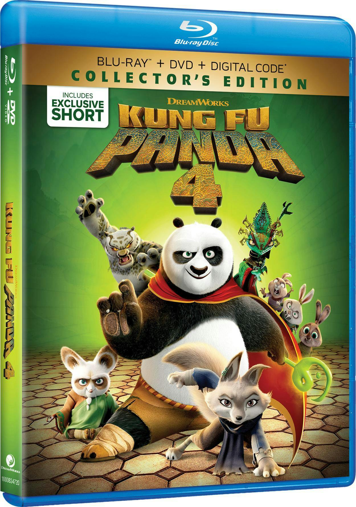 Kung Fu Panda 4 (Blu-ray + DVD + Digital) [Blu-ray] - Image 2