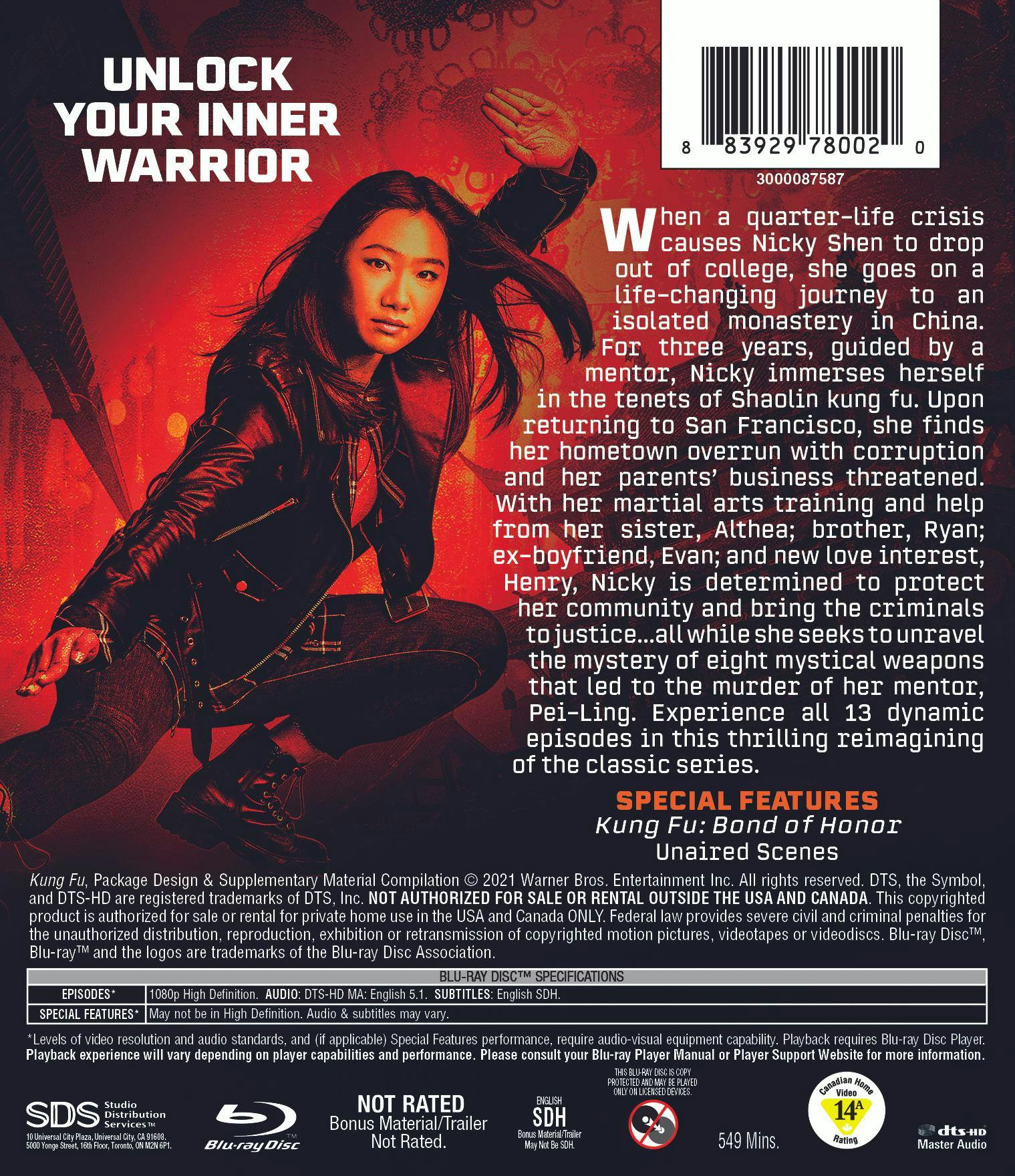 Kung Fu: The Complete First Season (Box Set) [Blu-Ray] - Image 3