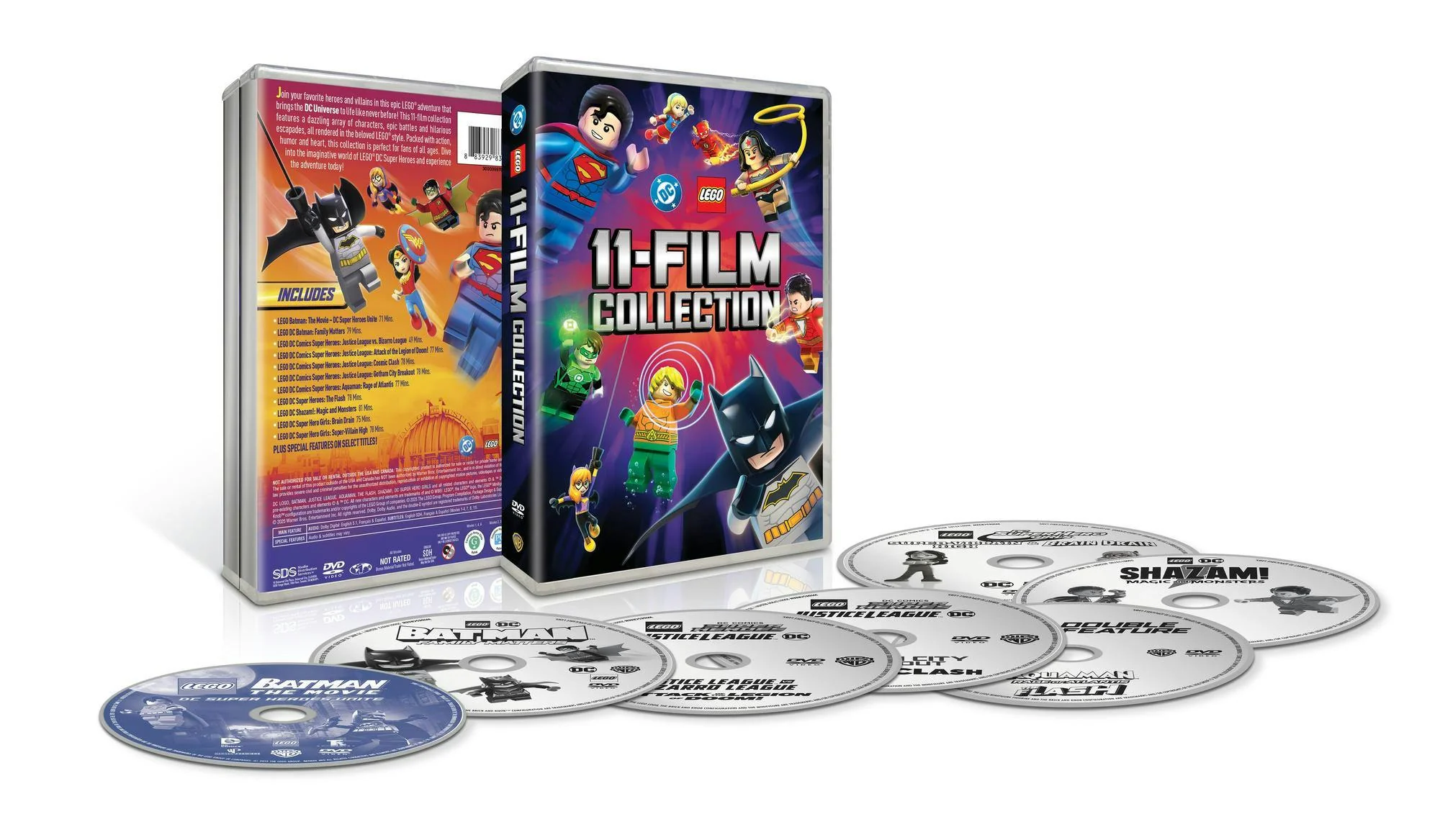 LEGO DC 11-Film Collection [DVD] - Image 4