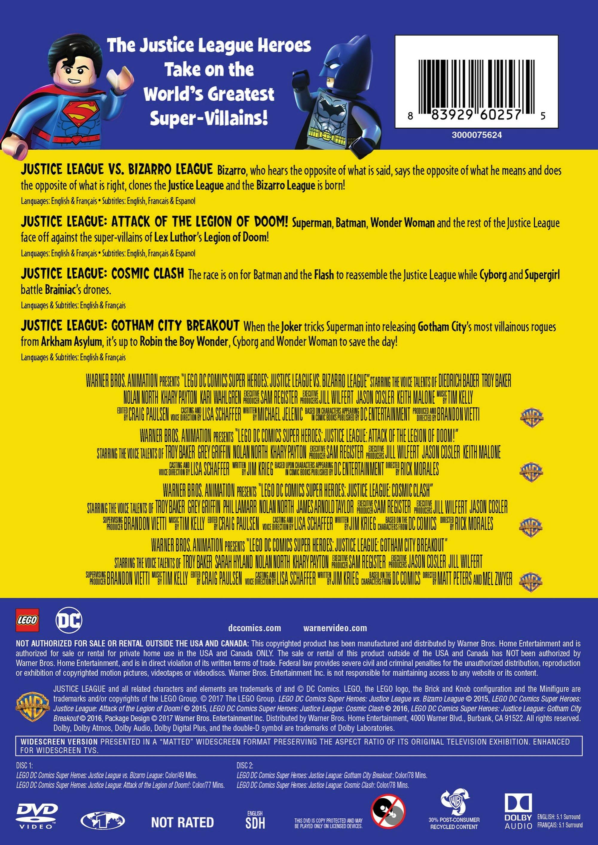 LEGO: Justice League - Collection (DVD Set) [DVD] - Image 2