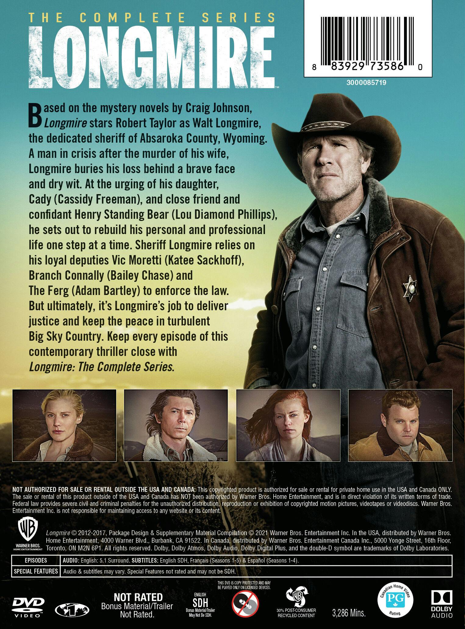 Longmire: The Complete Series (Box Set) [DVD] - Image 2