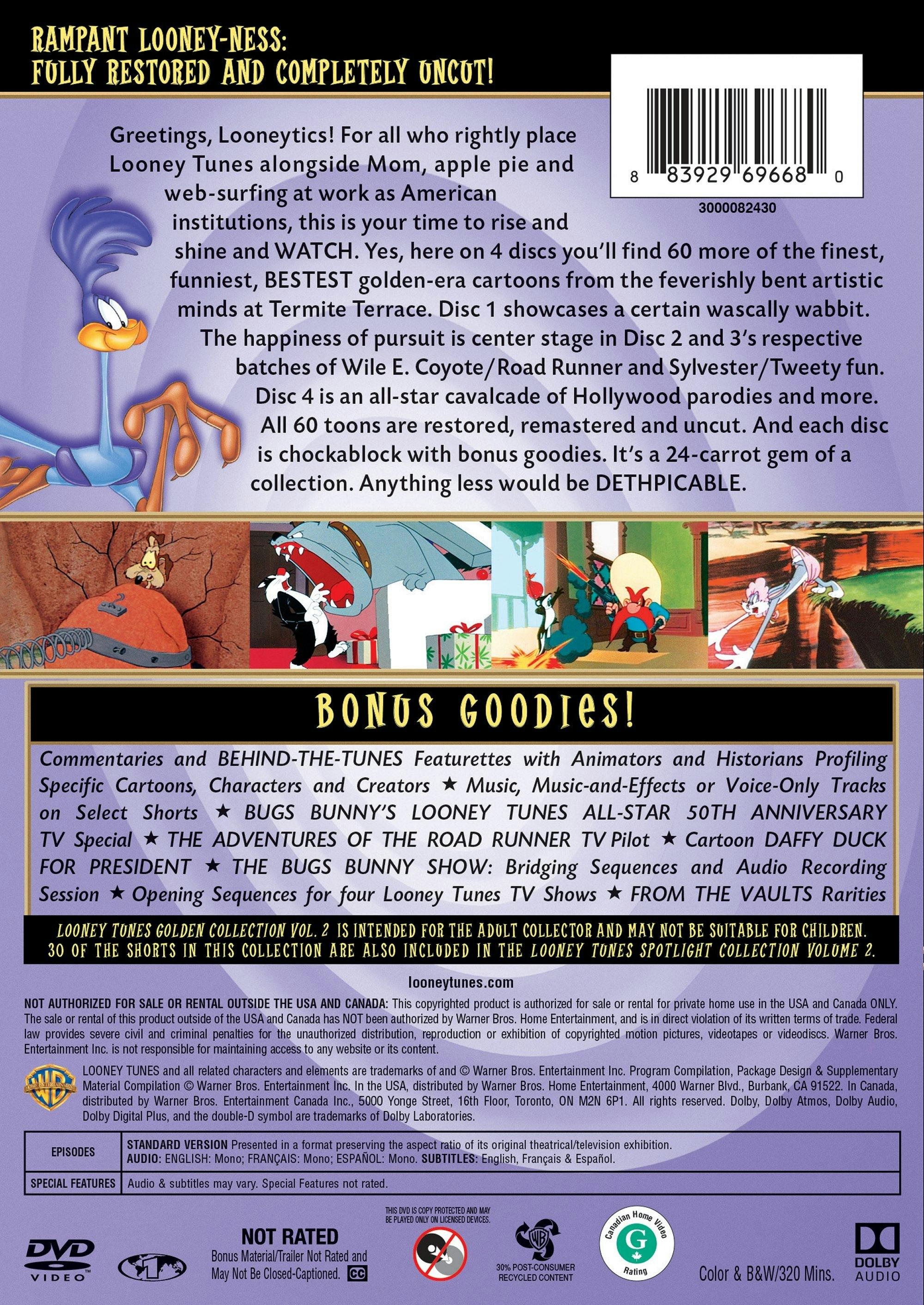 Looney Tunes: Golden Collection - 2 (Box Set) [DVD] - Image 2