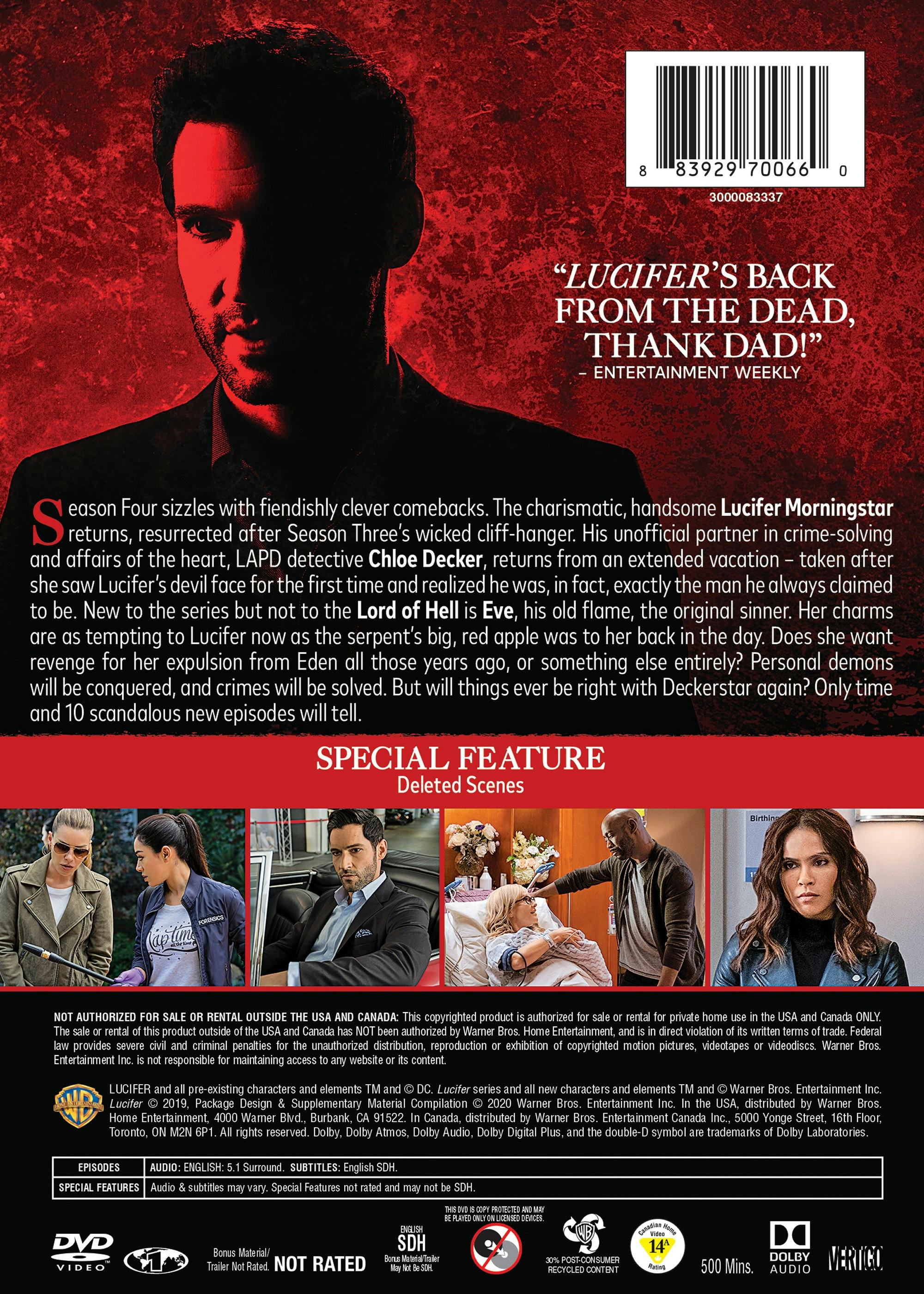 Lucifer: The Complete Fourth Season [DVD] - Image 2