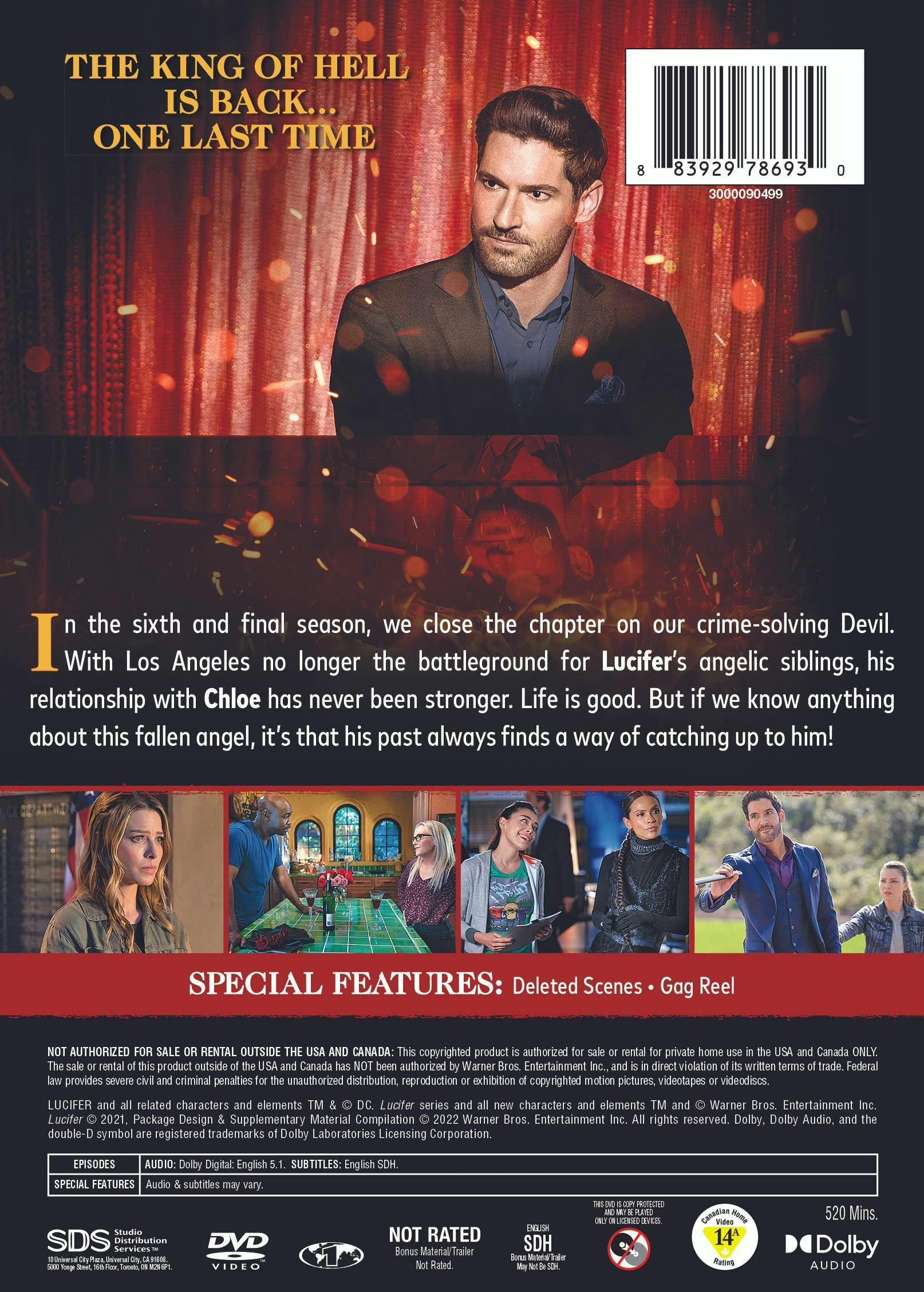 Lucifer: The Sixth and Final Season (Box Set) [DVD] - Image 2