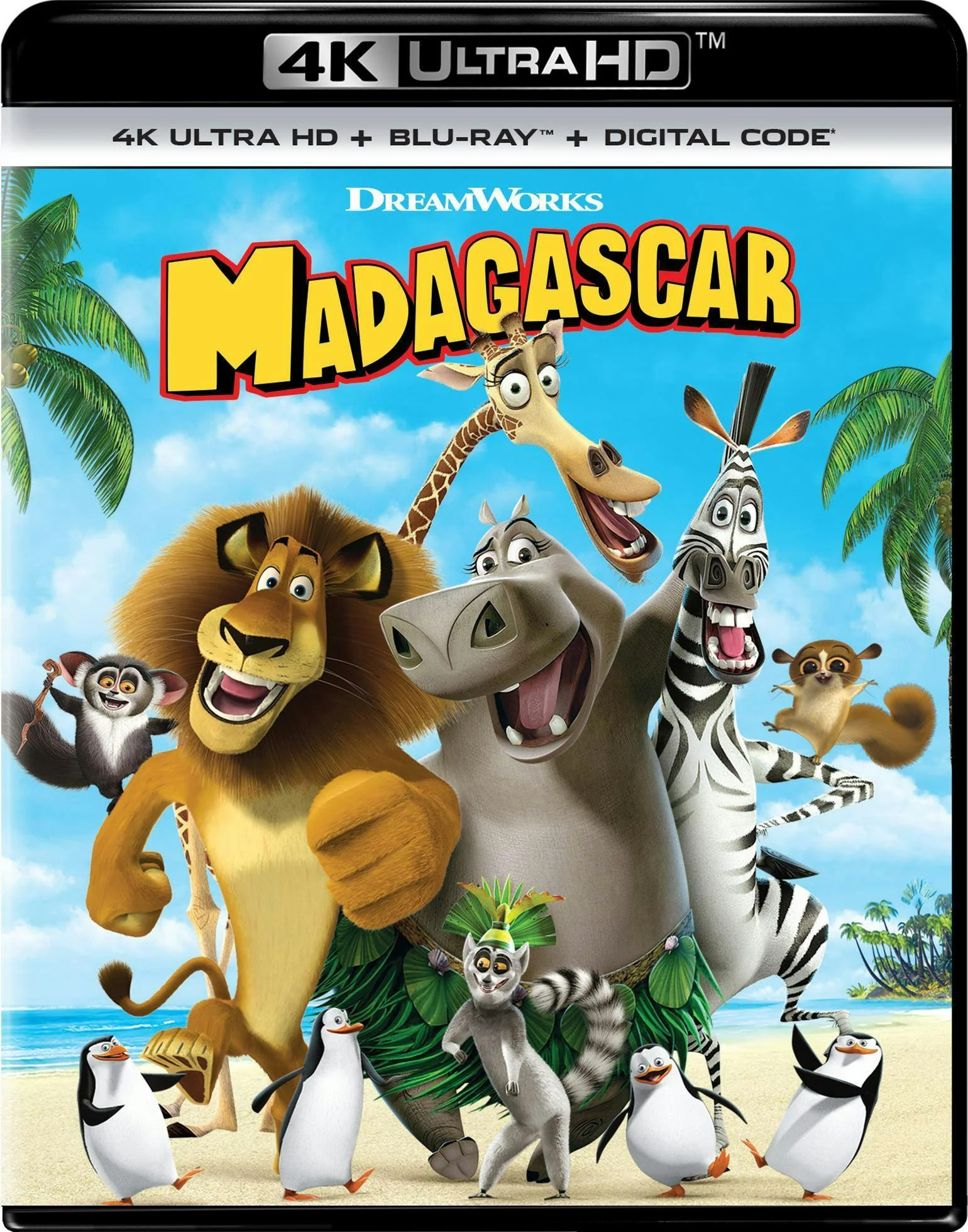 Madagascar - 4K Ultra HD + Blu-ray + Digital (4K Ultra HD + Blu-ray + Digital) [UHD]