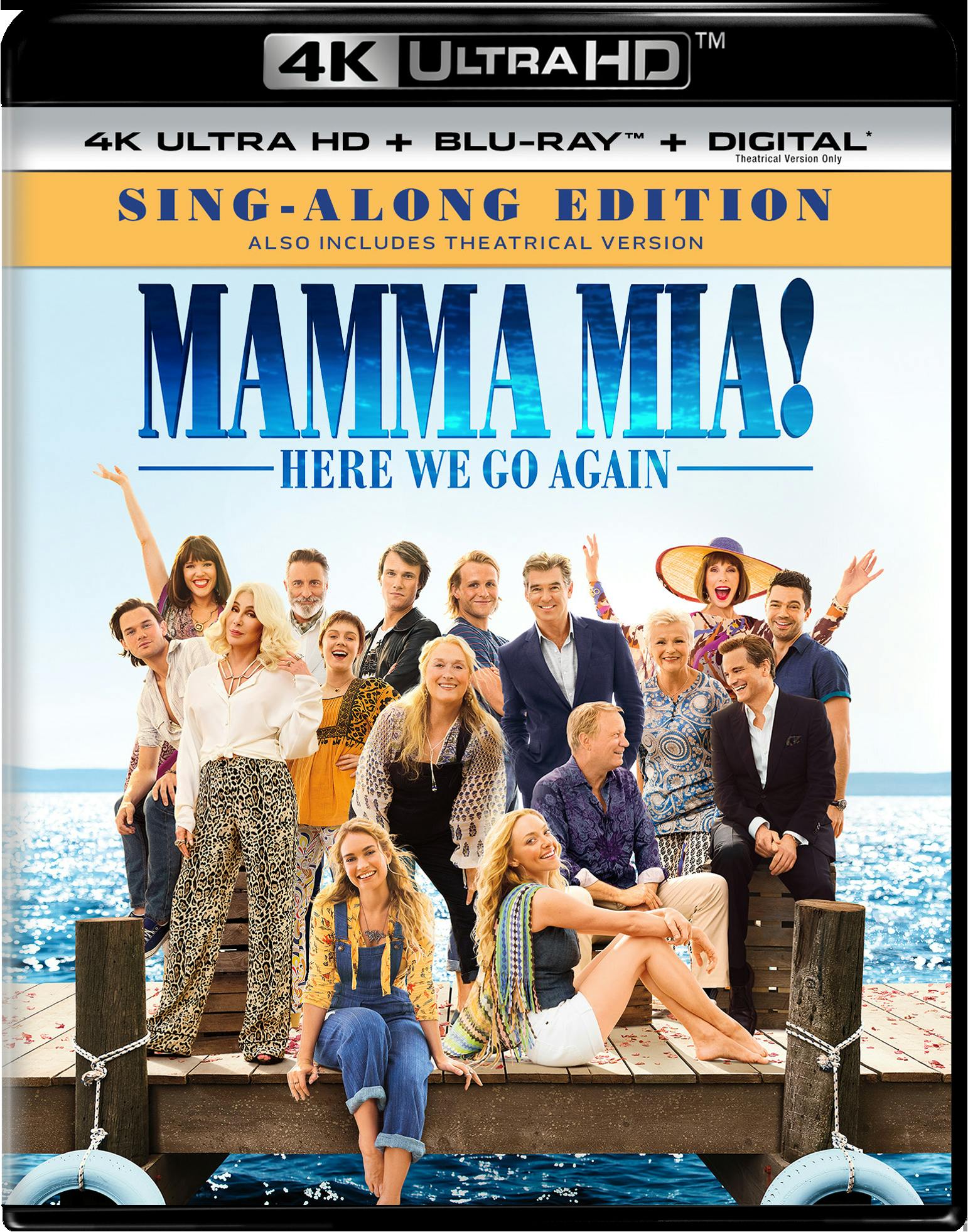 Mamma Mia! Here We Go Again (4K Ultra HD (Sing-Along Edition)) [UHD]