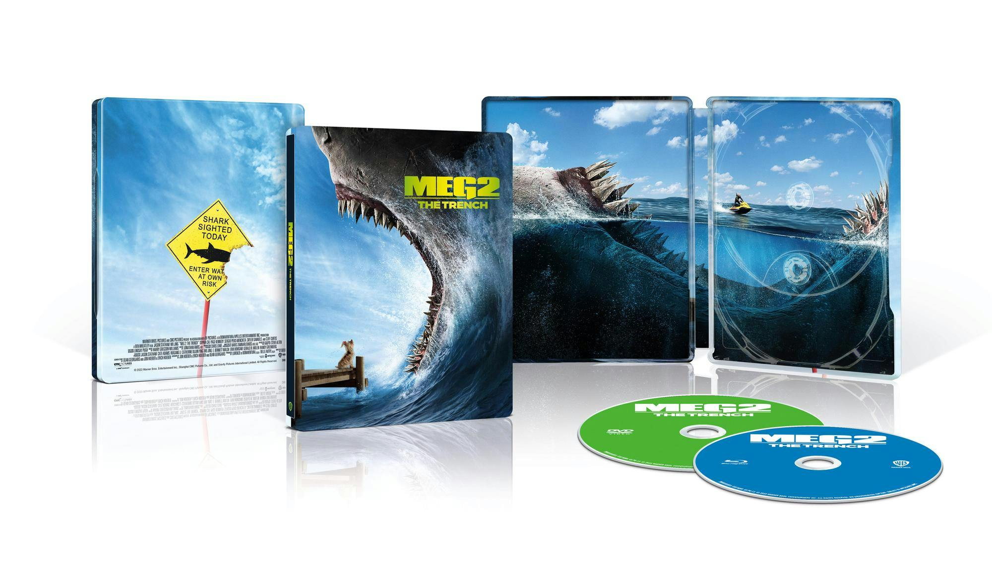 Meg 2: The Trench (Limited Edition Steelbook) [Blu-ray] - Image 4