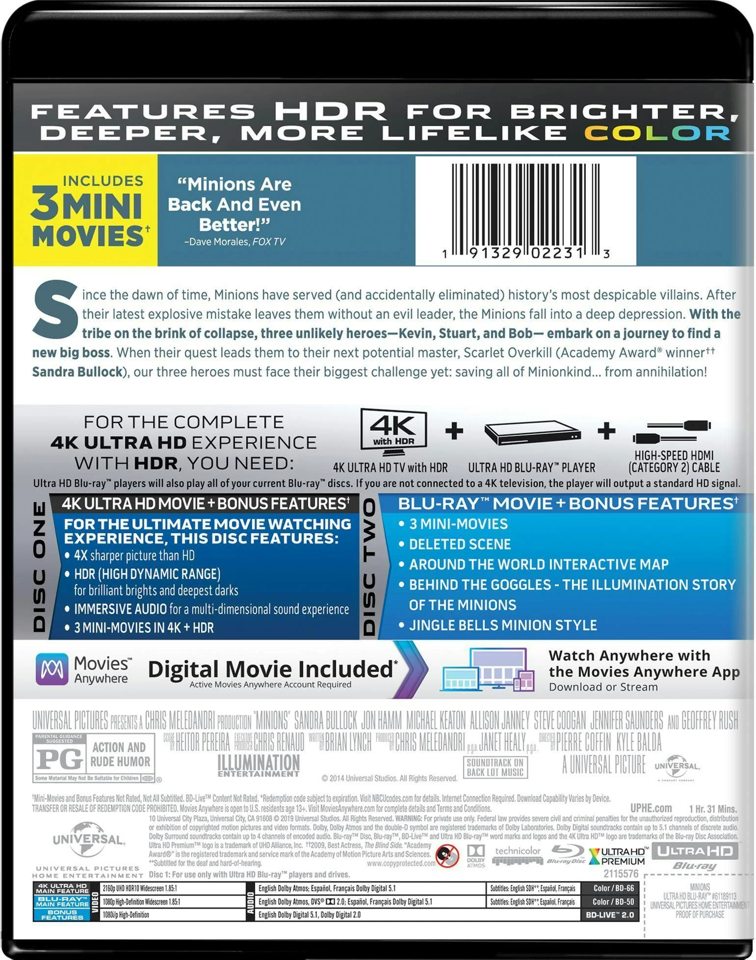 Minions (4K Ultra HD) [UHD] - Image 2