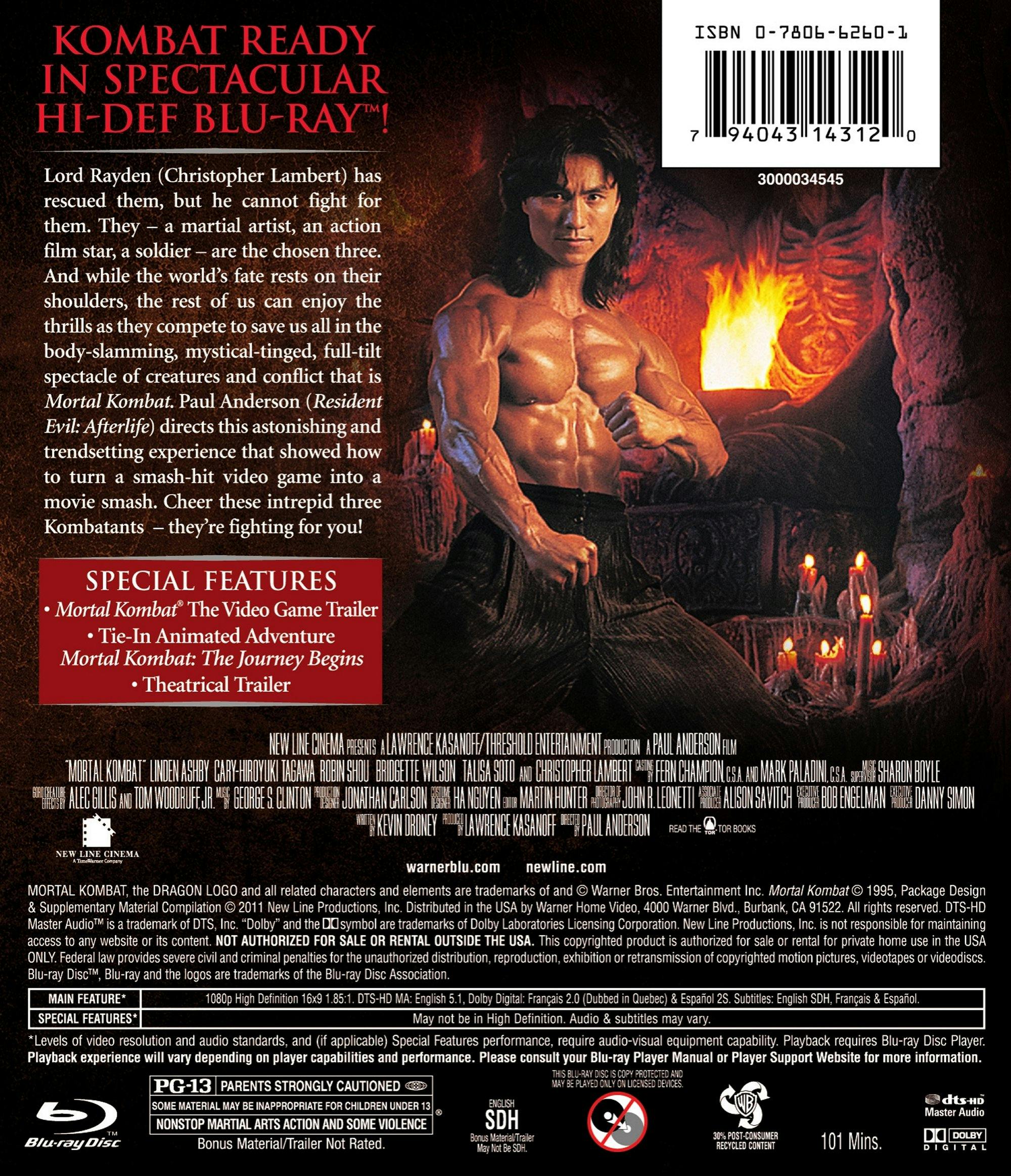 Mortal Kombat [Blu-ray] - Image 3