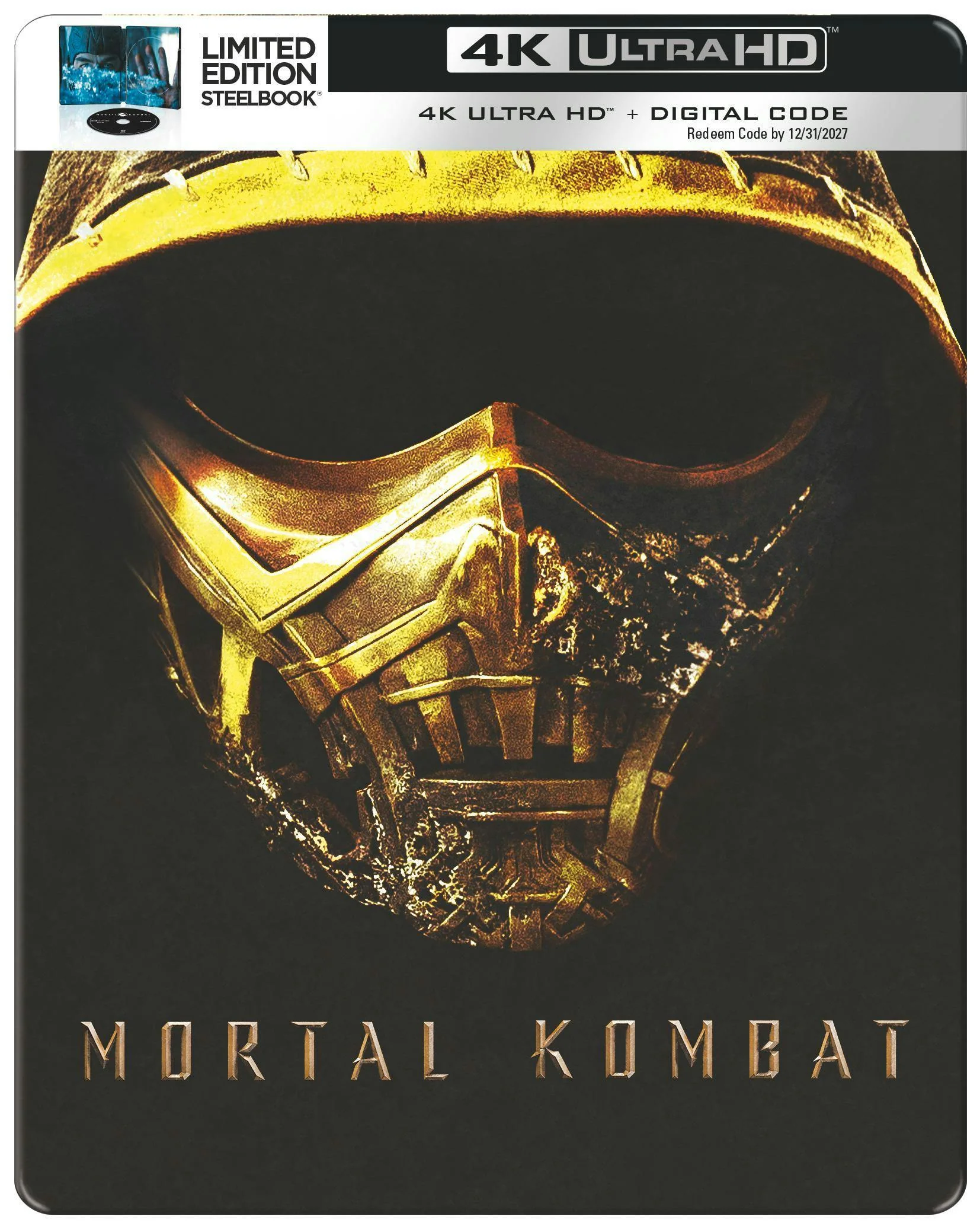 Mortal Kombat (Limited Edition 4K Ultra HD Steelbook + Digital) [UHD]