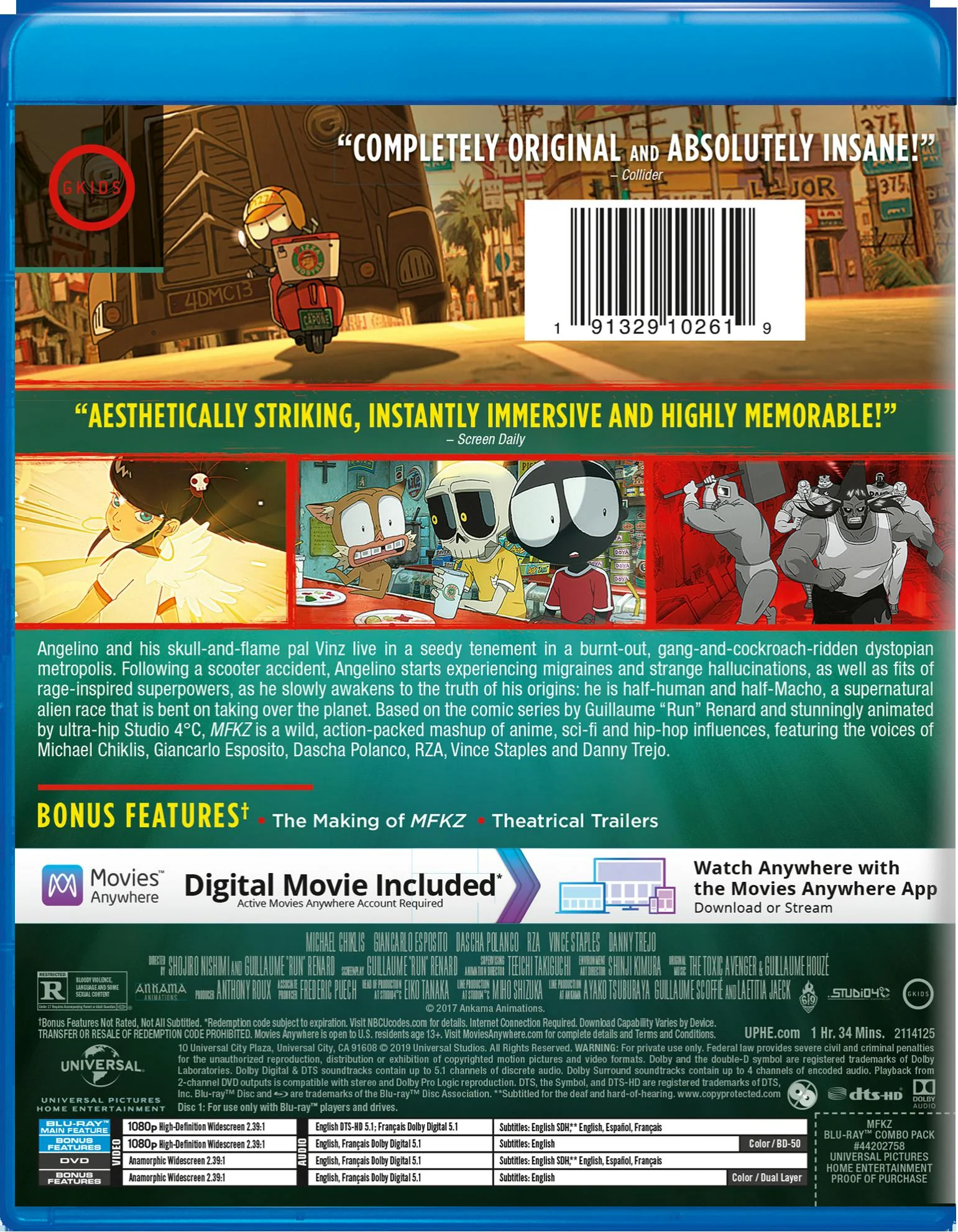 Mutafukaz (DVD + Digital) [Blu-ray] - Image 2
