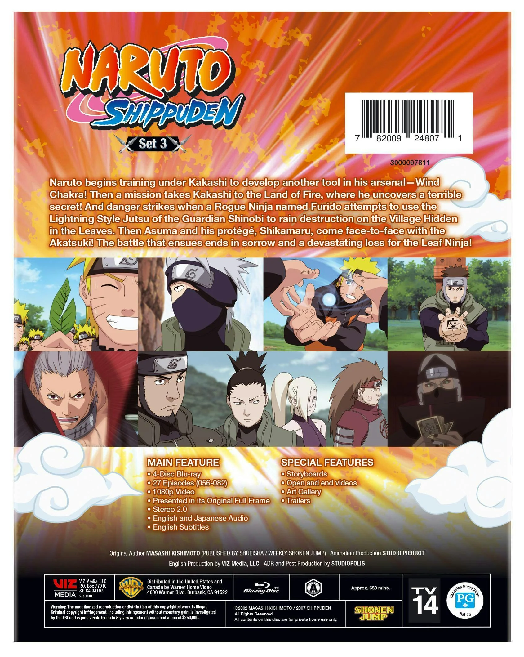 Naruto Shippuden Set 3 [Blu-ray] - Image 3