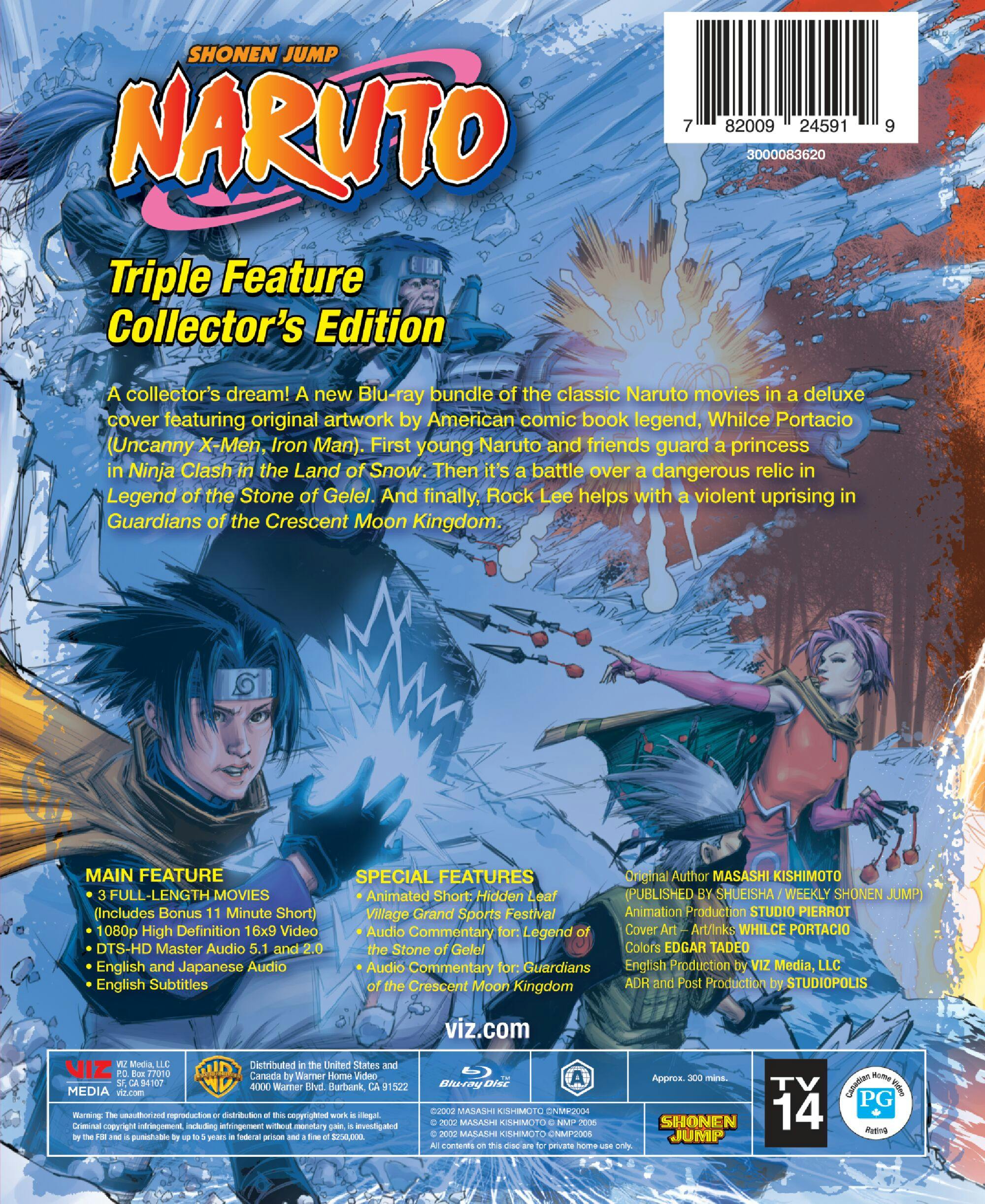 Naruto Triple Feature Collector's Edition (Blu-ray Steelbook) [Blu-ray] - Image 3