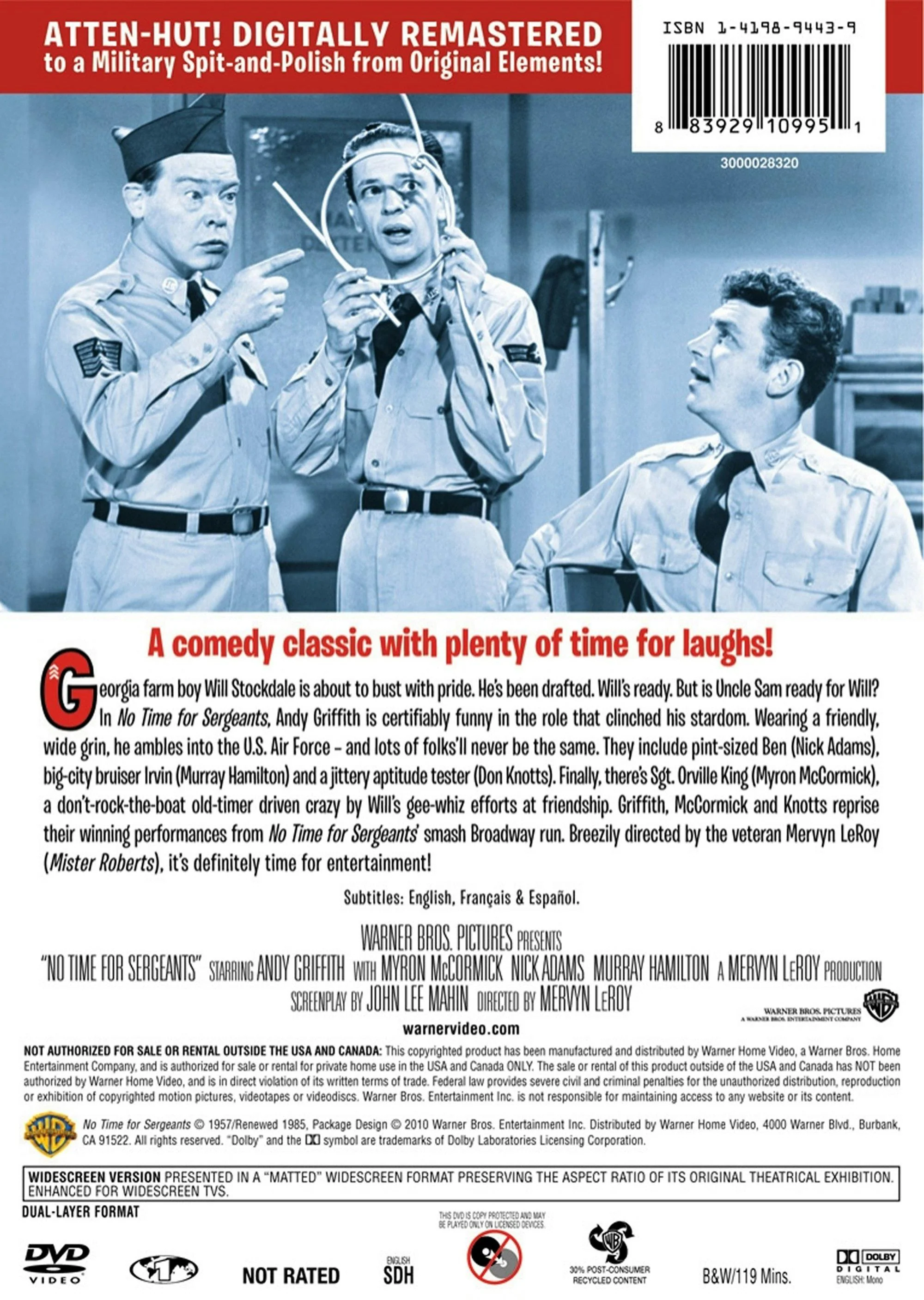 No Time for Sergeants [DVD] - Image 2