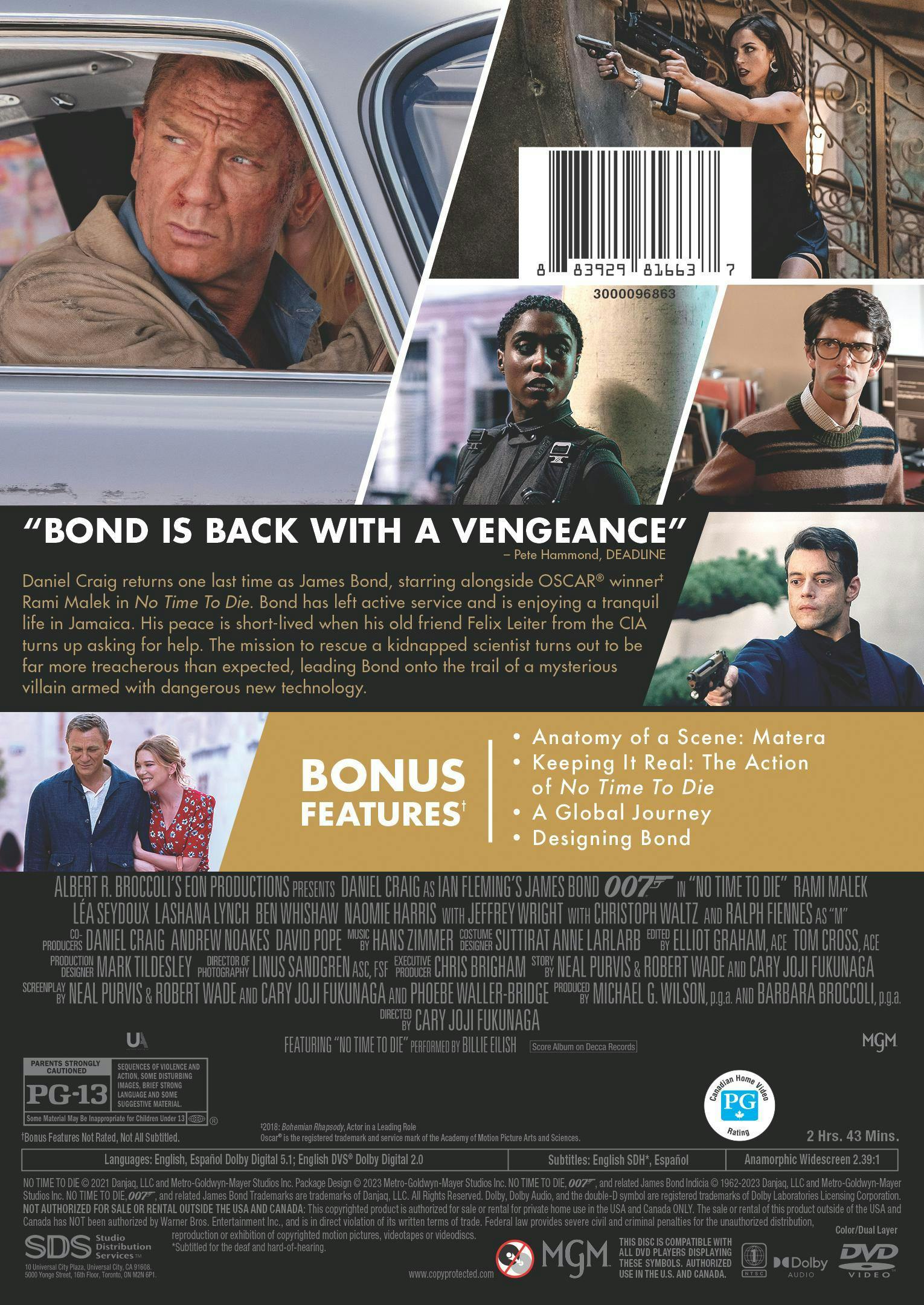 No Time to Die [DVD] - Image 3
