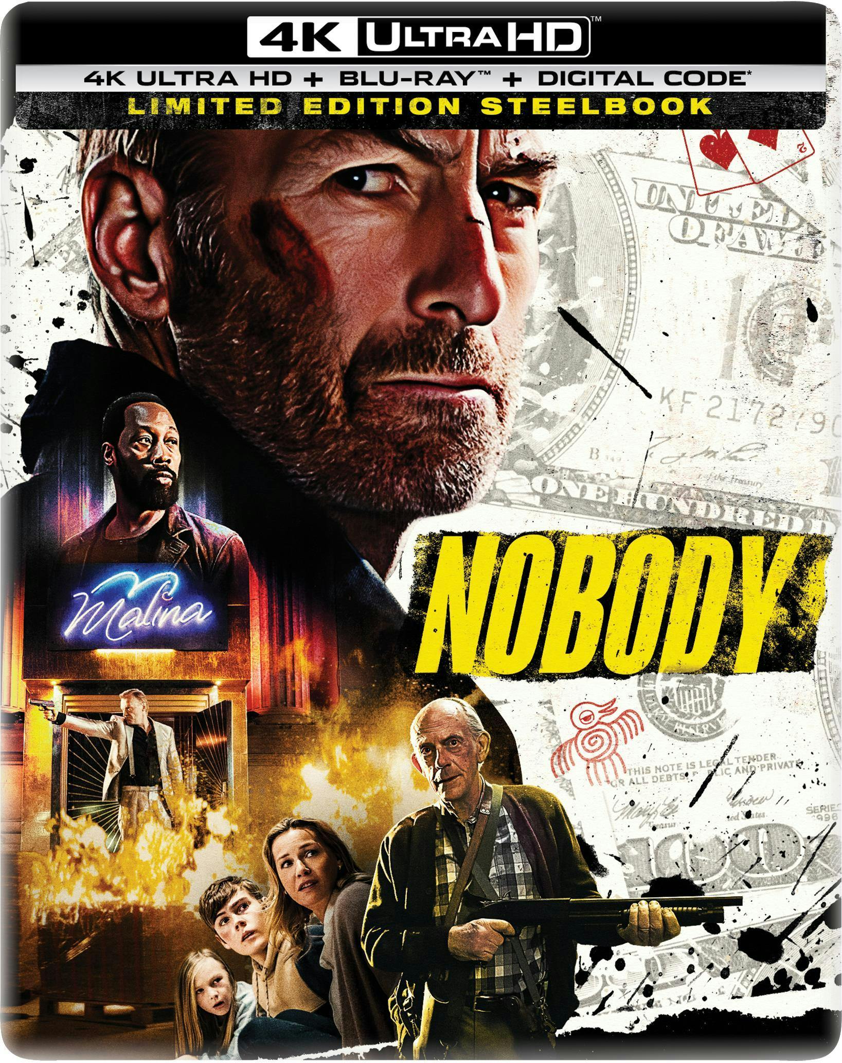 Nobody (Limited Edition 4K Ultra HD Steelbook + Blu-ray + Digital) [UHD] - Image 2