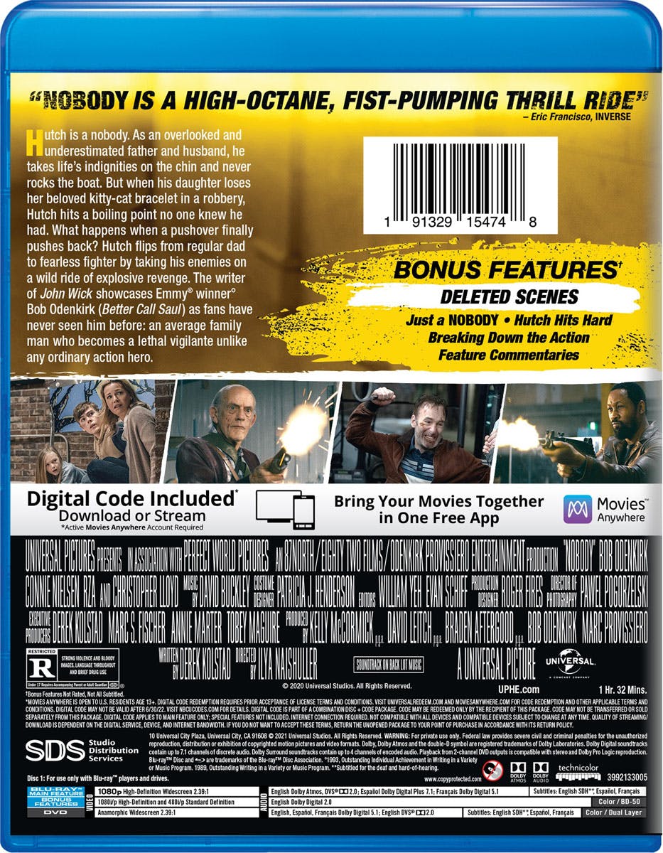 Nobody (with DVD) [Blu-ray] - Image 3