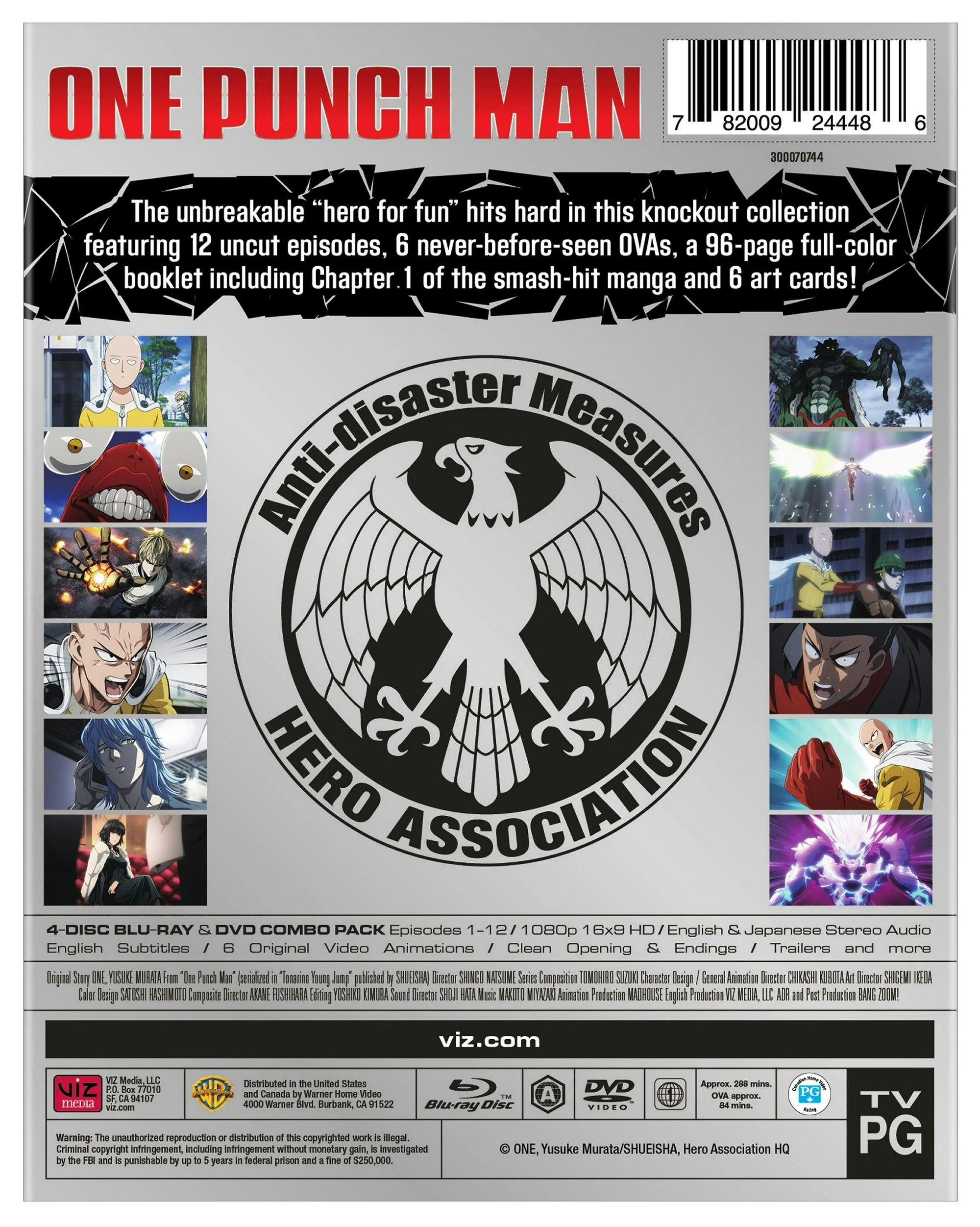 One Punch Man - Limited Edition (with DVD) [Blu-ray] - Image 3