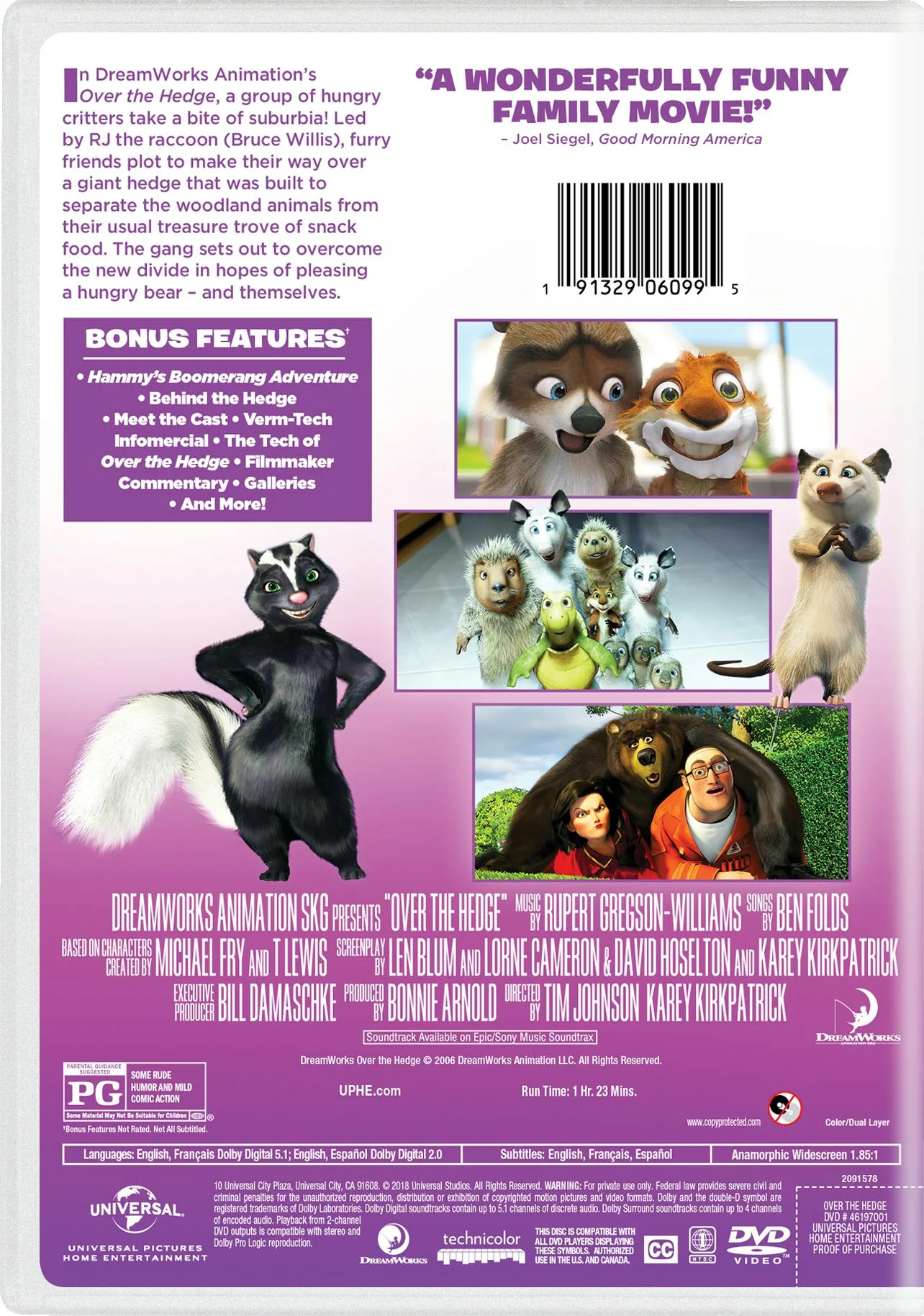 Over the Hedge (DVD New Box Art) [DVD] - Image 2