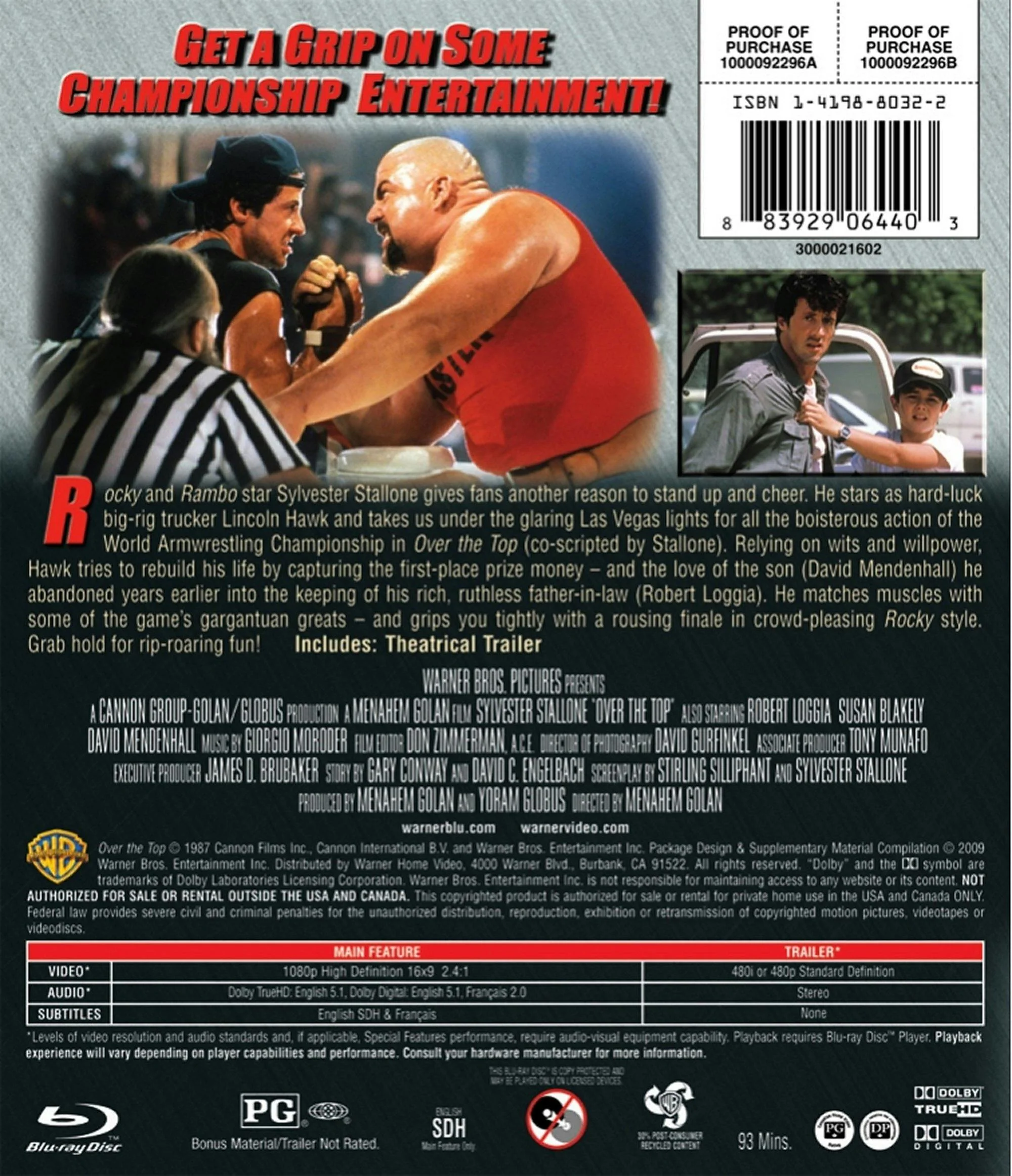 Over the Top [Blu-ray] - Image 2
