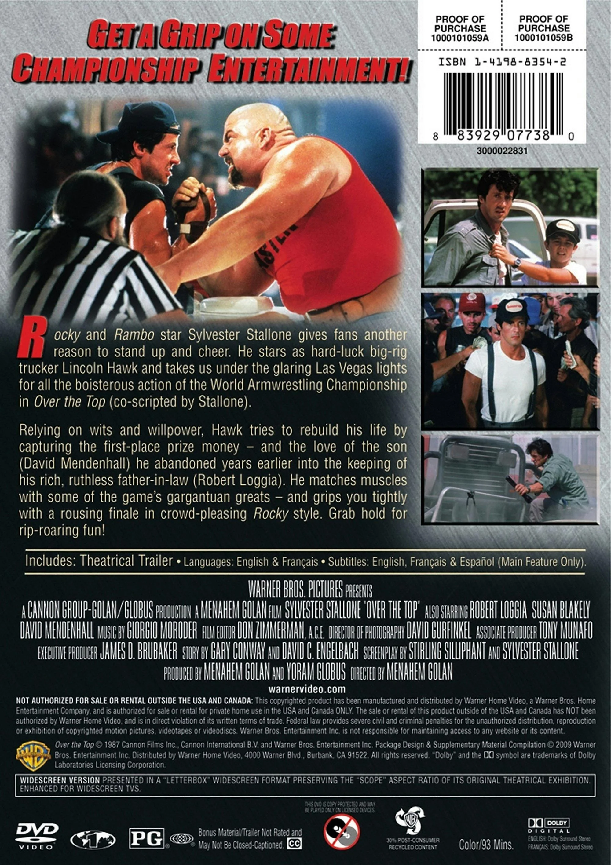 Over the Top (DVD New Packaging) [DVD] - Image 2