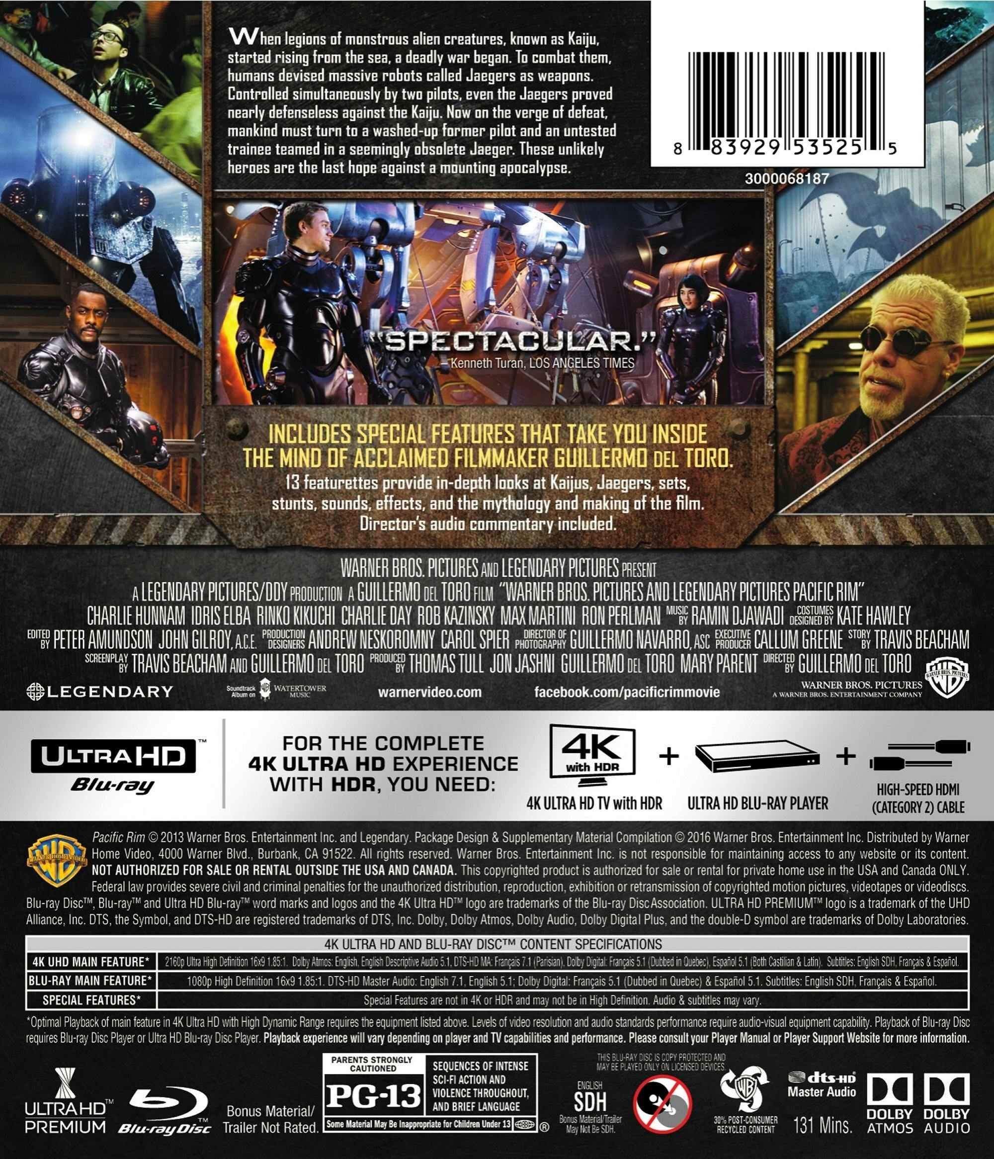 Pacific Rim (4K Ultra HD + Blu-ray) [UHD] - Image 2