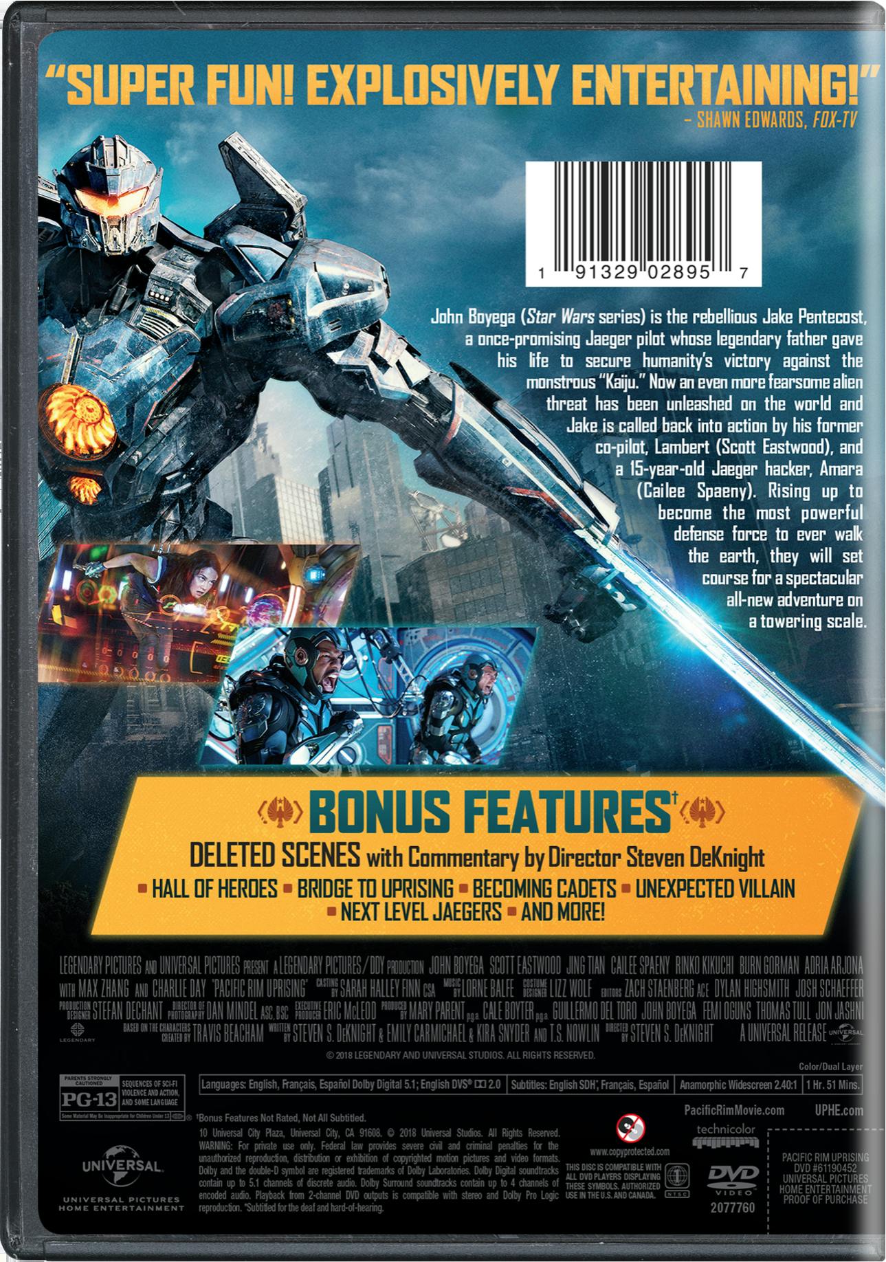 Pacific Rim - Uprising [DVD] - Image 2