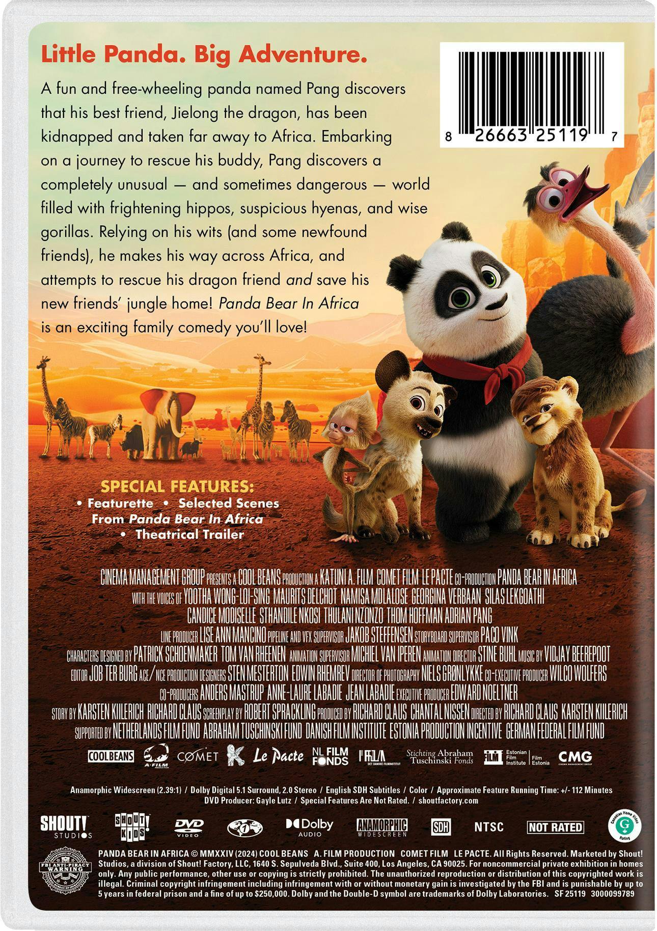 Panda Bear in Africa [DVD] - Image 3