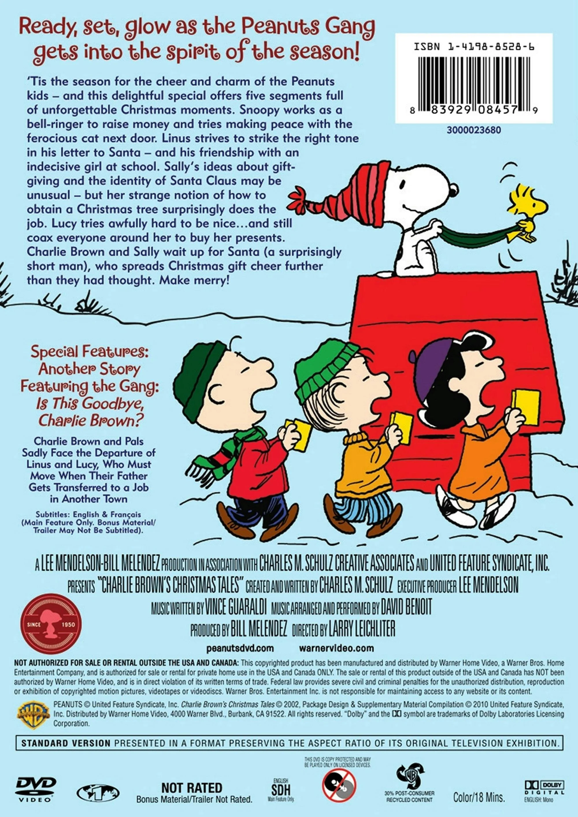 Charlie Brown: Charlie Brown's Christmas Tales [DVD] - Image 2