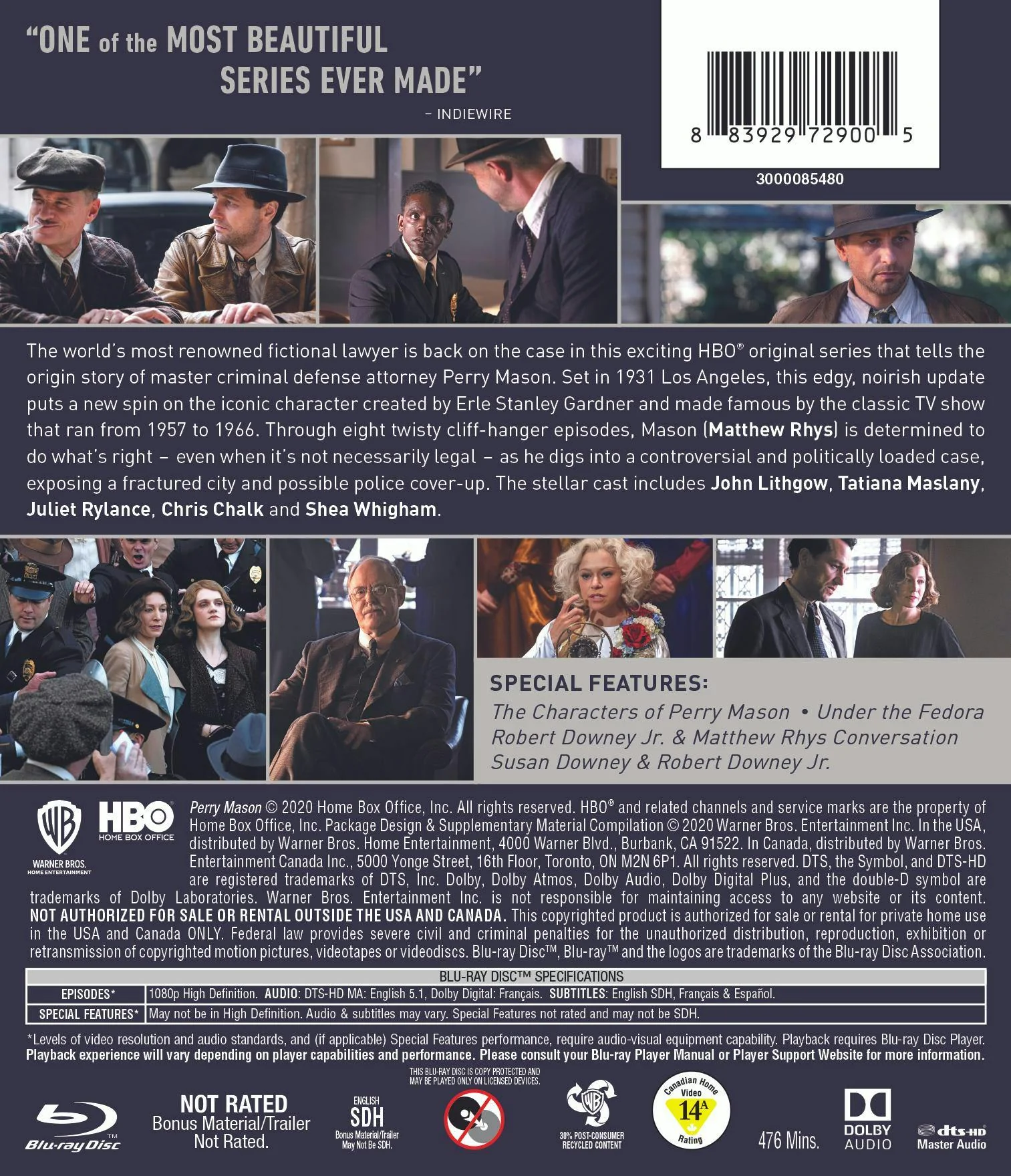 Perry Mason: The Complete First Season [Blu-ray] - Image 3