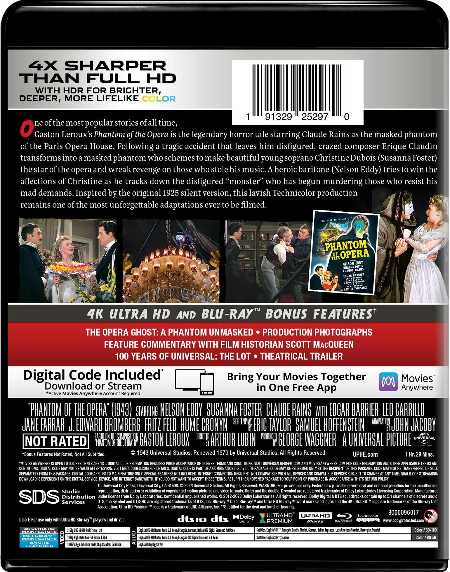 The Phantom of the Opera (4K Ultra HD + Blu-ray) [UHD] - Image 3
