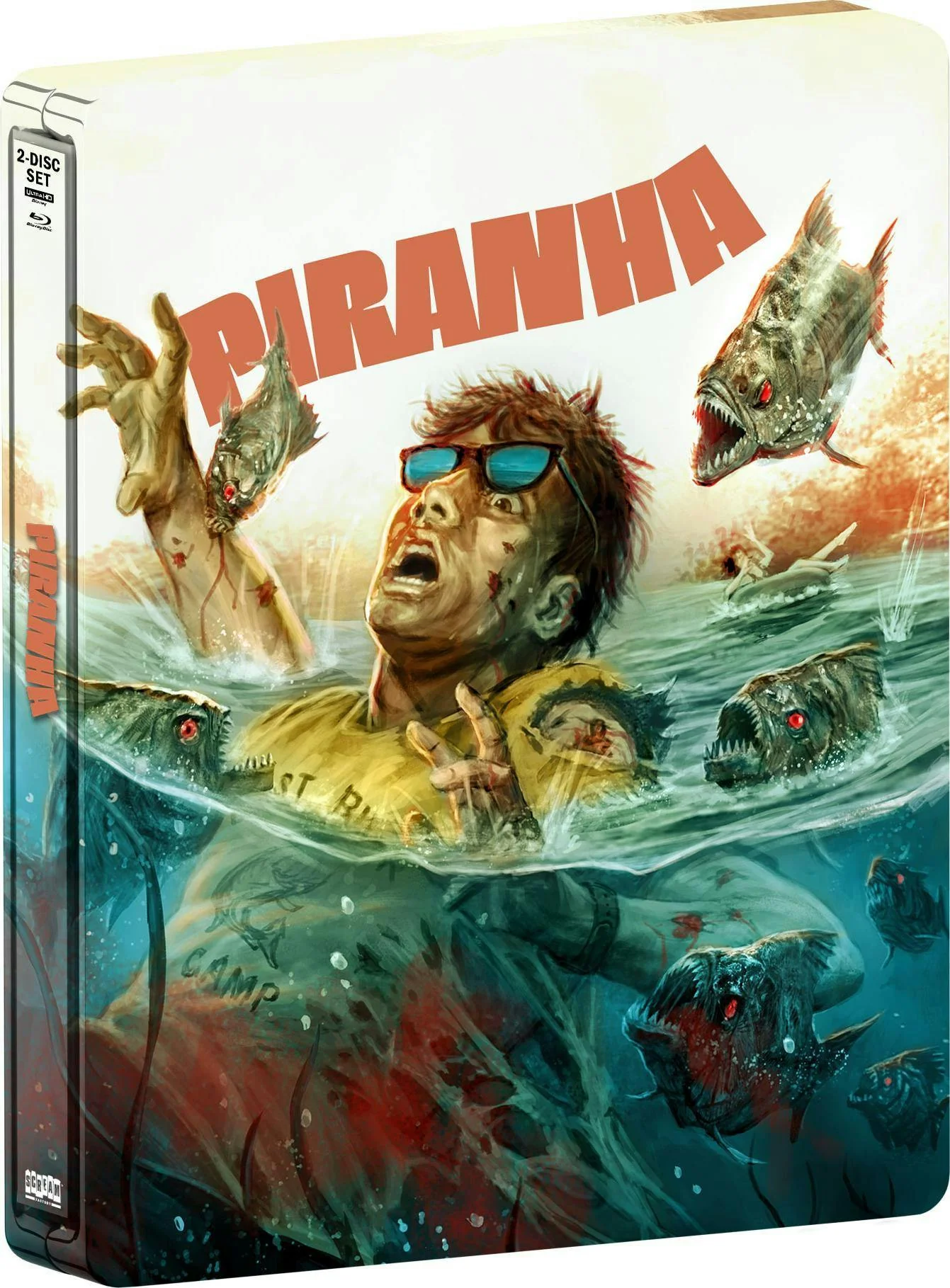Piranha (1978) (Limited Edition 4K Steelbook + Blu-ray) [UHD] - Image 2