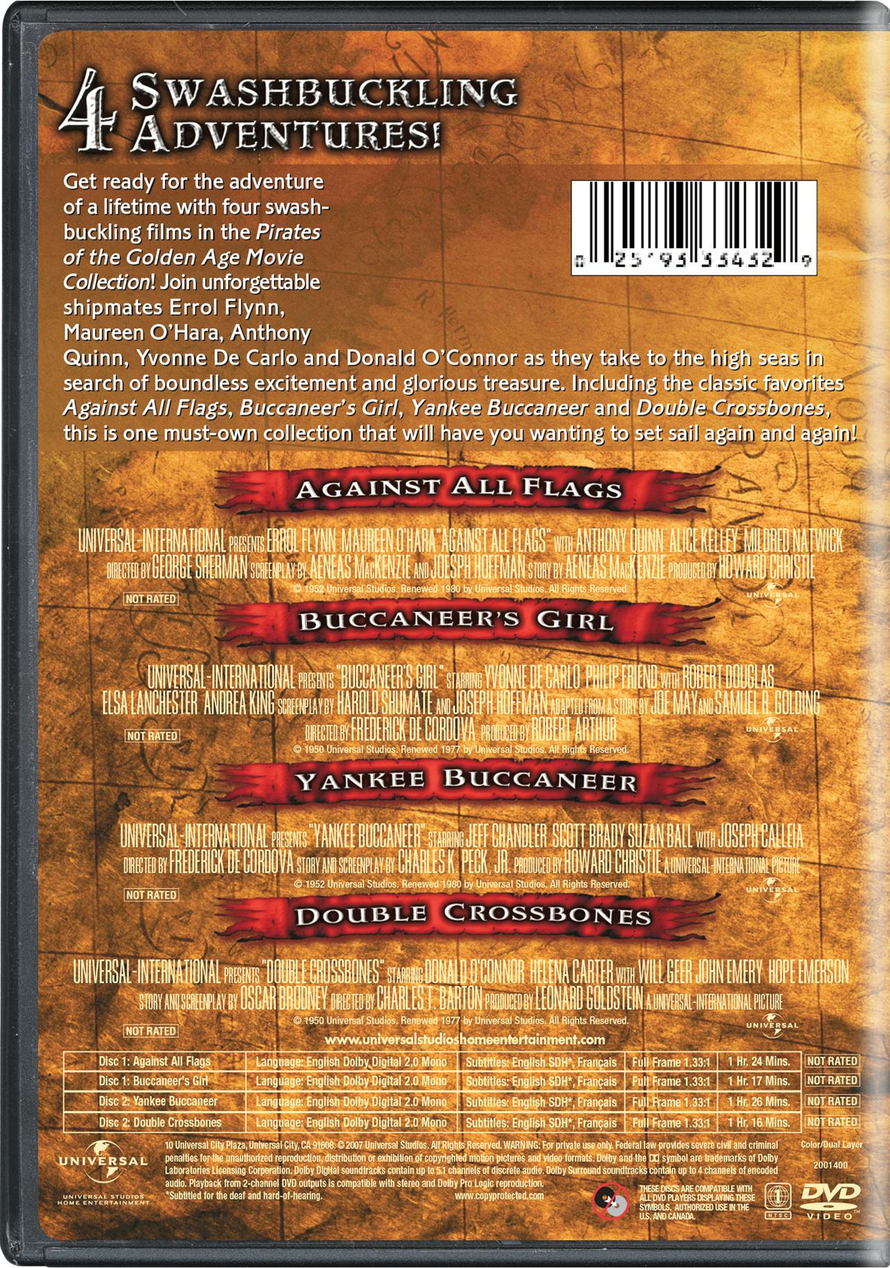 Pirates of the Golden Age Movie Collection (DVD Franchise Collection) [DVD] - Image 3