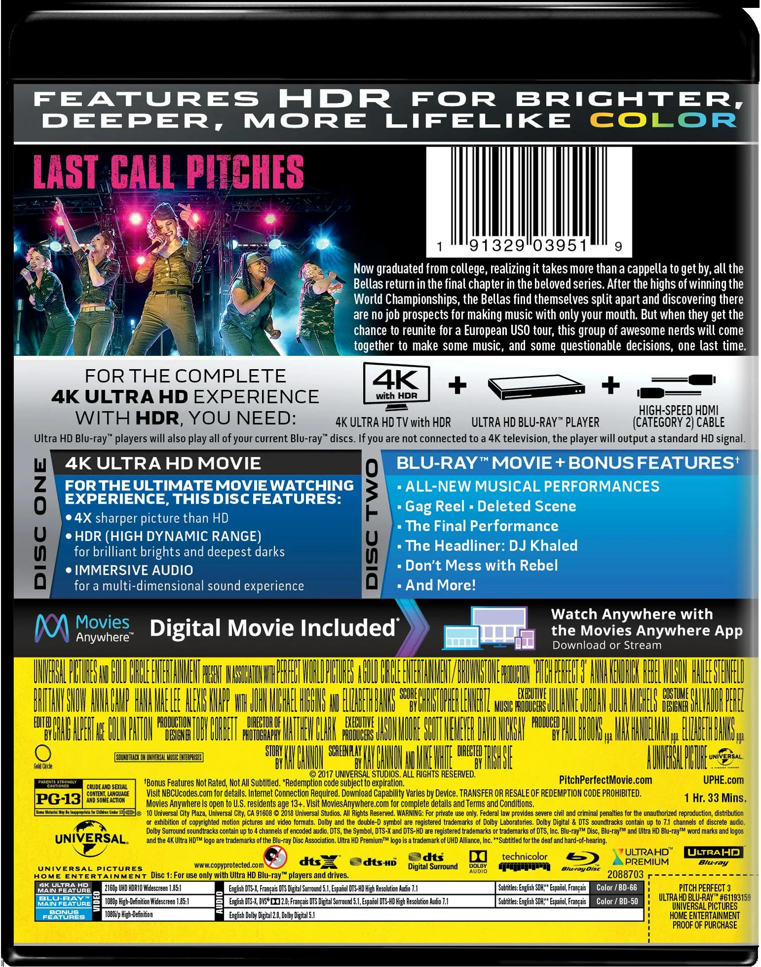 Pitch Perfect 3 (4K Ultra HD) [UHD] - Image 2