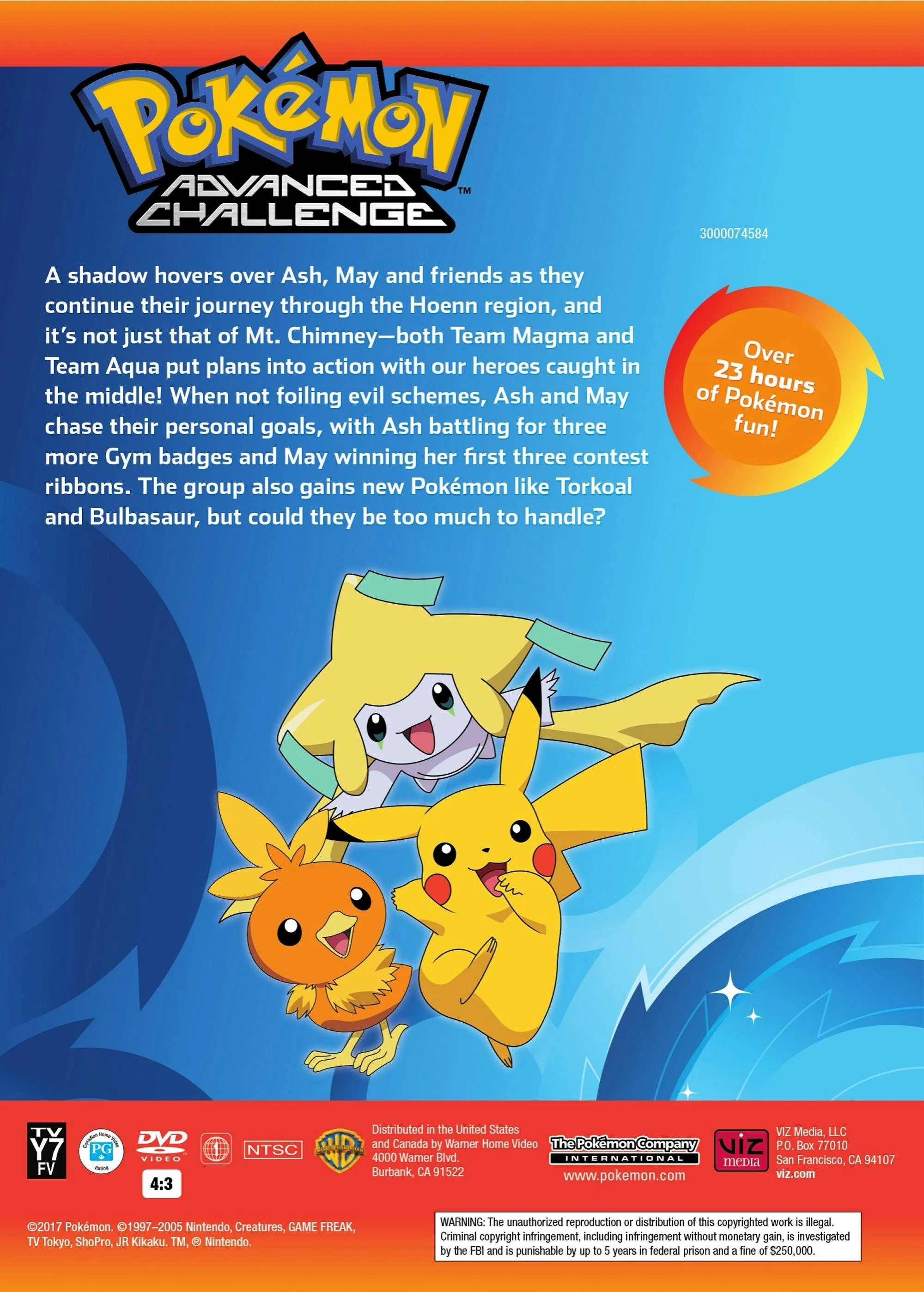 Pokémon: Advanced Challenge - The Complete Collection (Box Set) [DVD] - Image 2