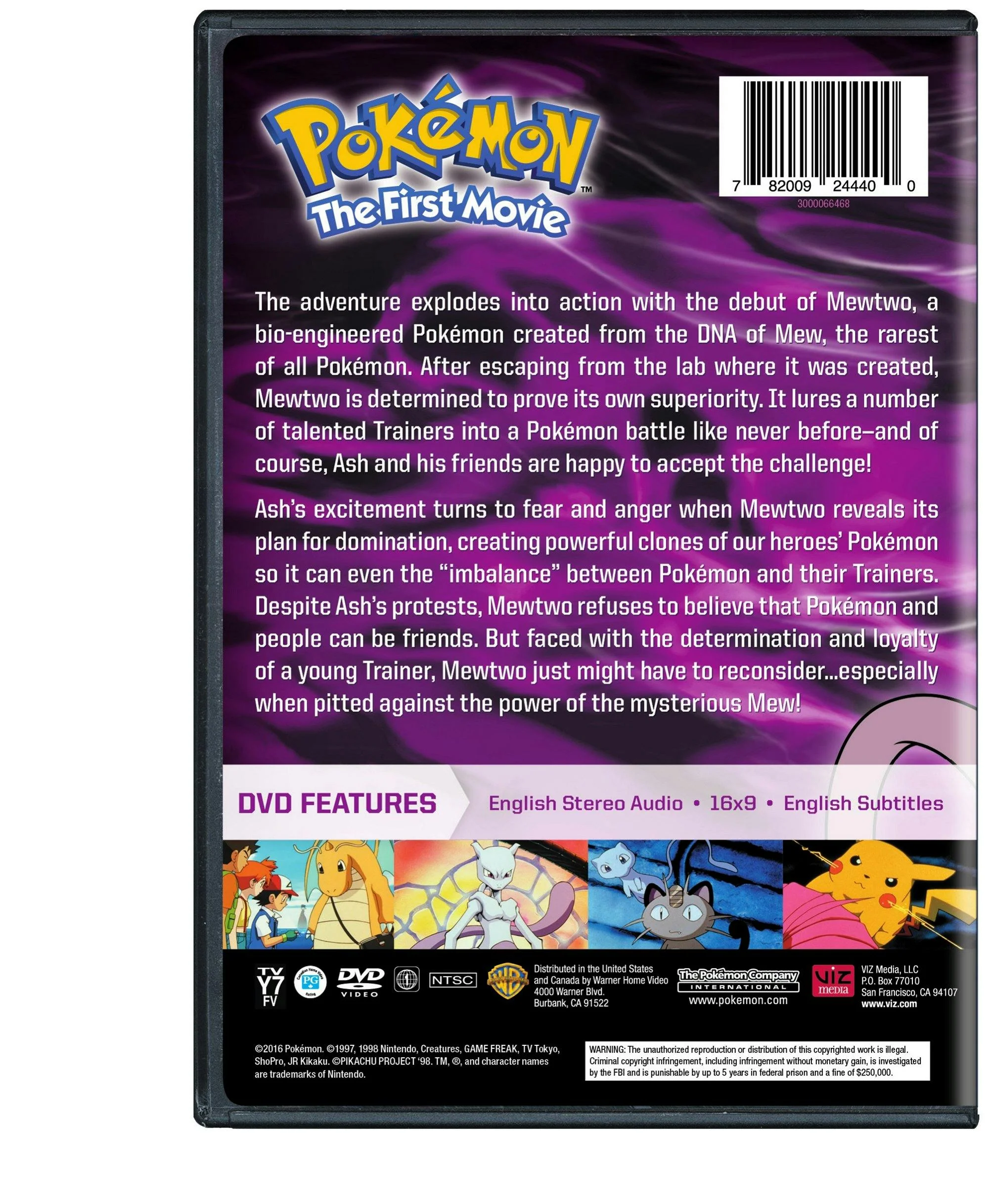 Pokemon the First Movie: Mewtwo Strikes Back [DVD] - Image 3