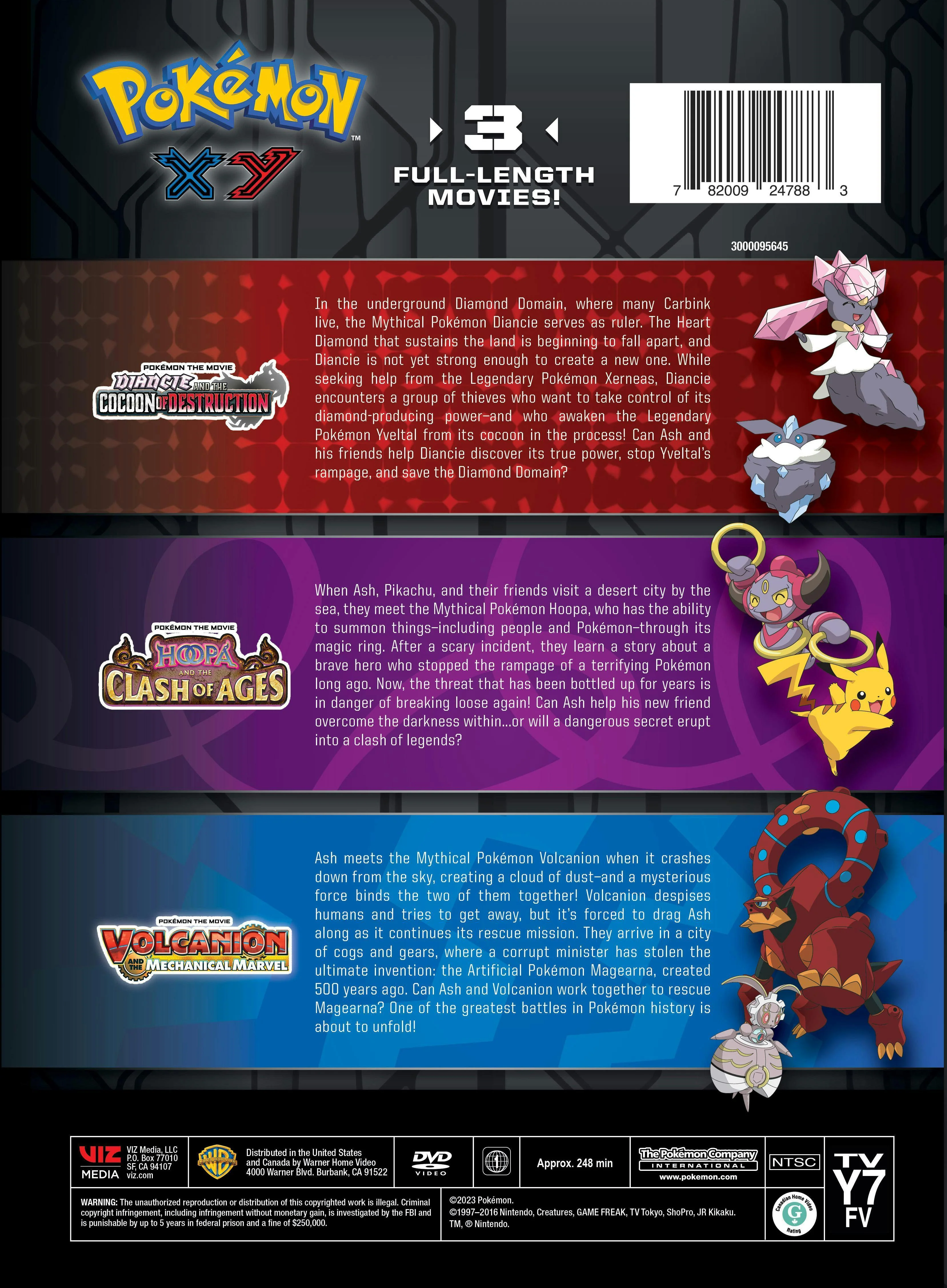 Pokémon XY Mega 3-Movie Collection (Box Set) [DVD] - Image 3