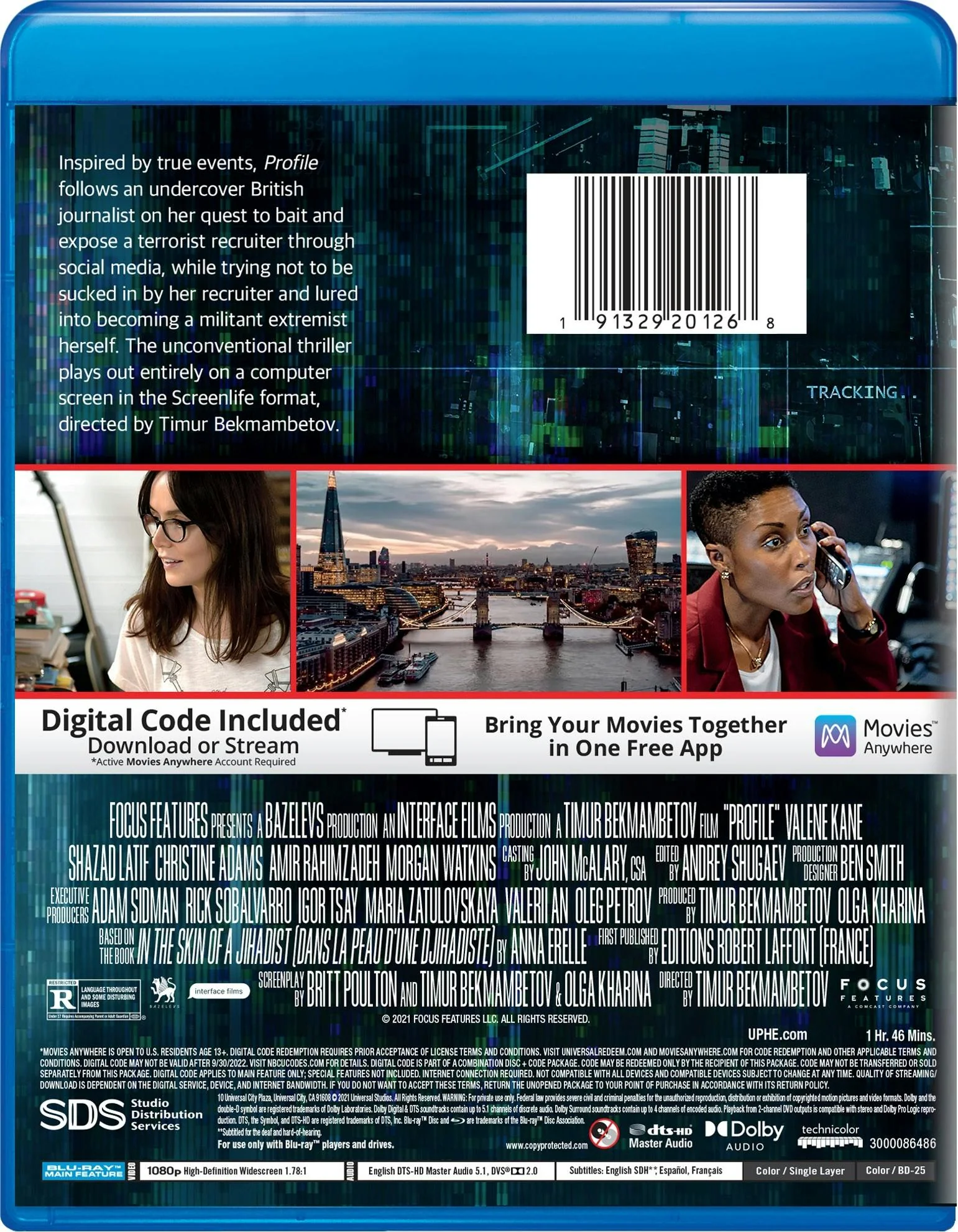 Profile (Blu-ray + Digital Copy) [Blu-ray] - Image 3